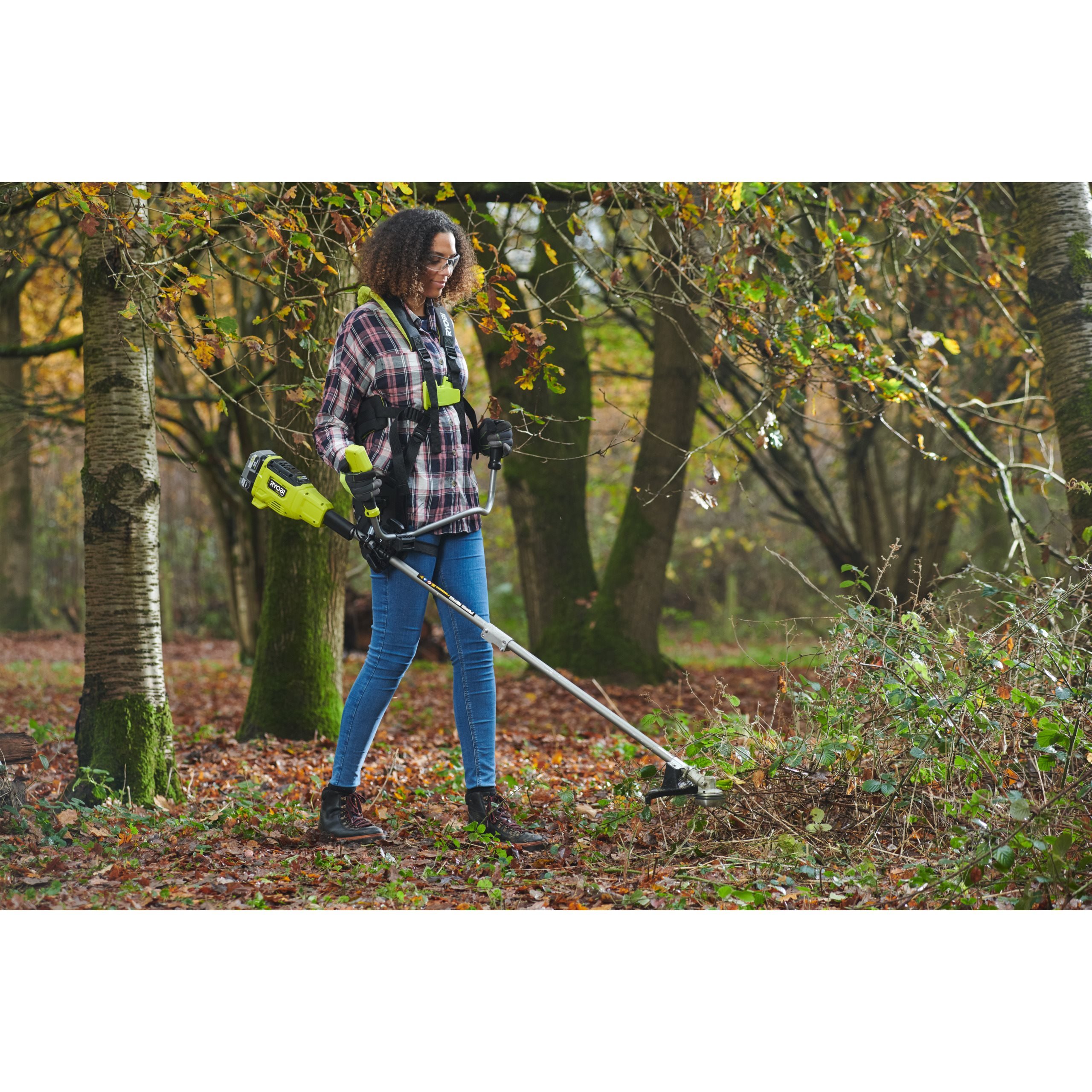 26cm Cordless Brush Cutter RYOBI 18V ONE+™ RY18BCX26A-0