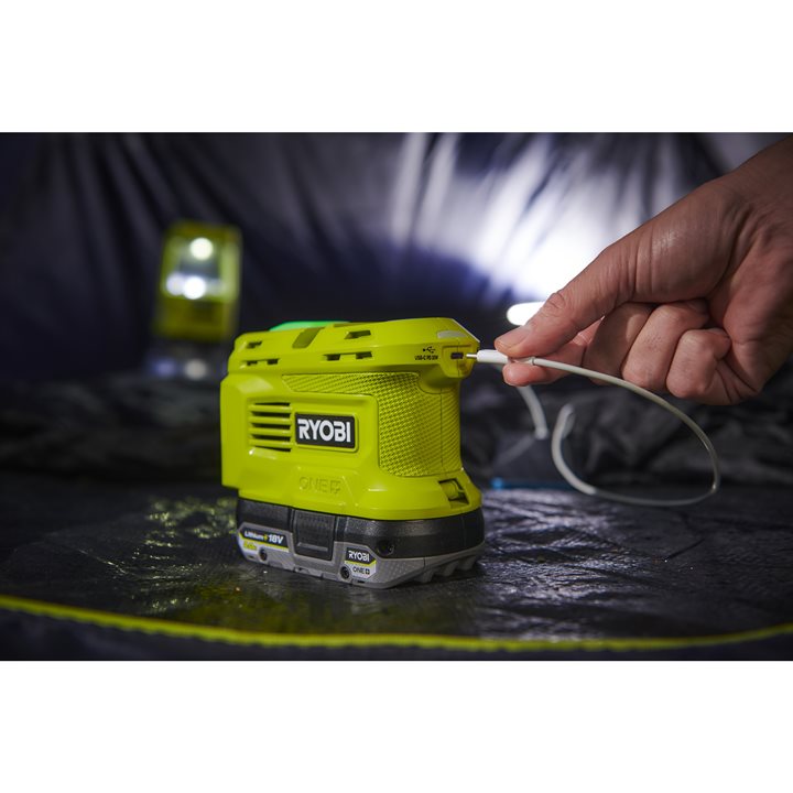 Ryobi 18 V One+ Akku-Wechselrichter, Continuous Wattage 150 W, without  Battery