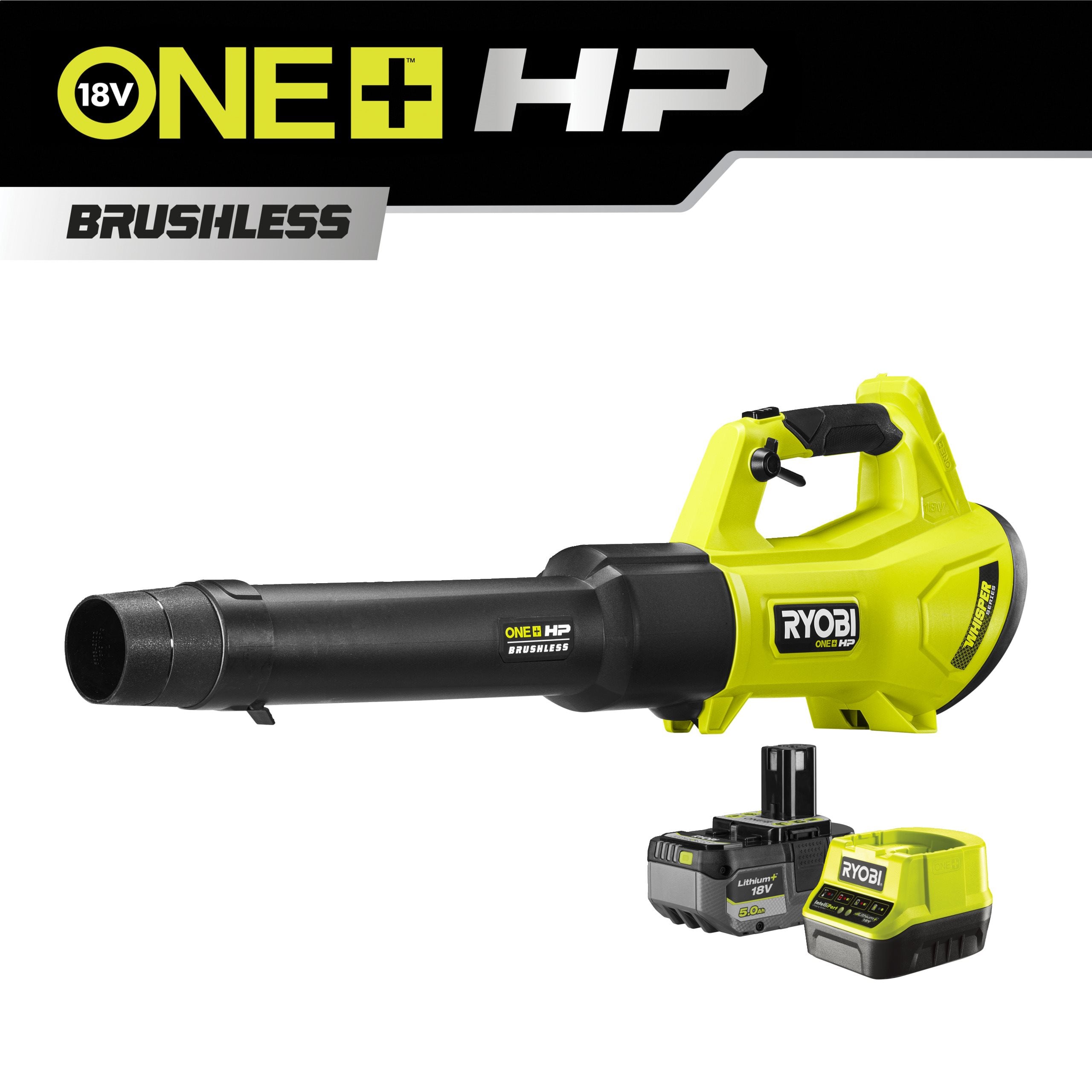 Souffleur Turbo Jet Whisper™ Brushless 18V ONE+ HP™ 1 x 5 0 Ah - vue 2