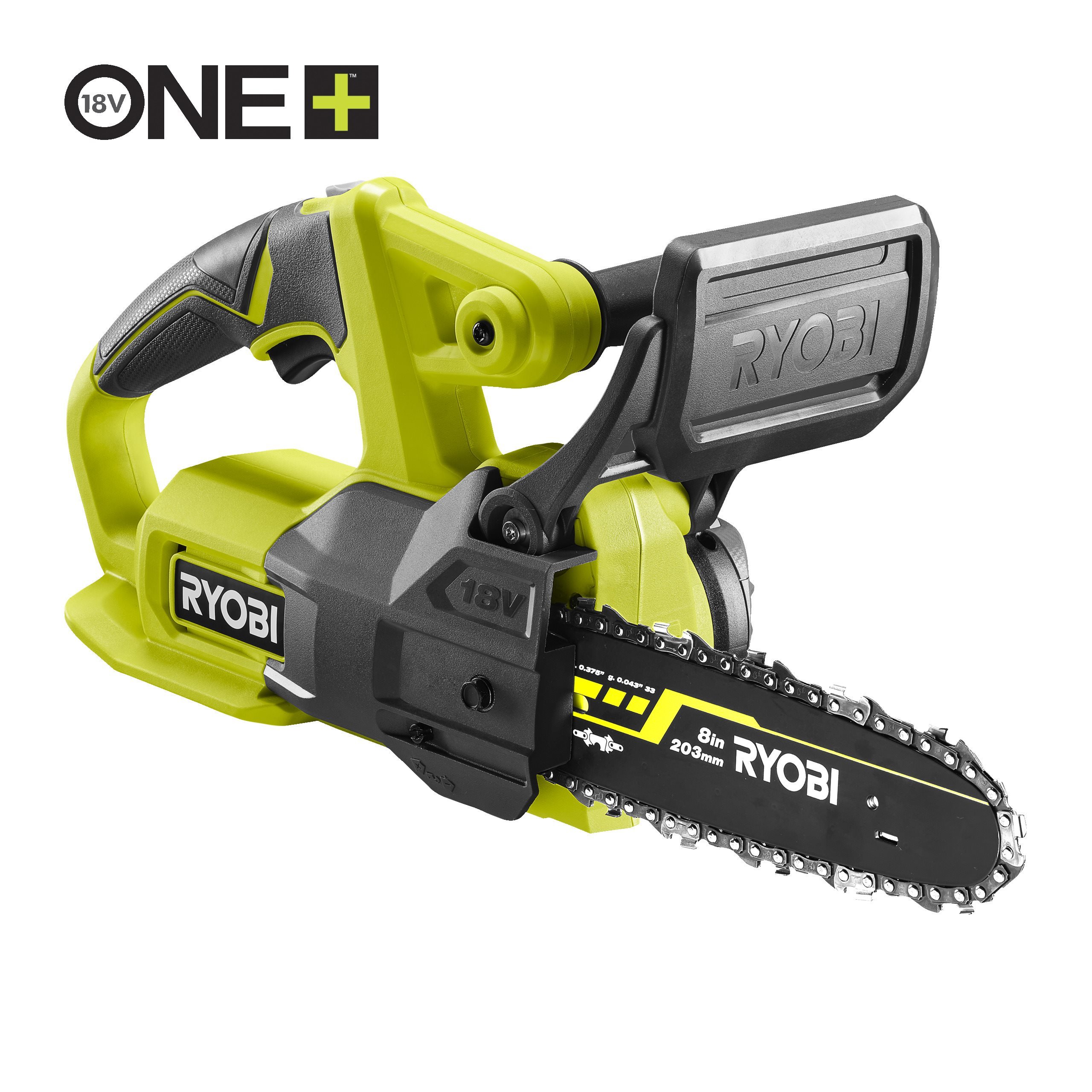 20cm Cordless Compact Chainsaw RYOBI 18V ONE+™ RY18CS20A-0