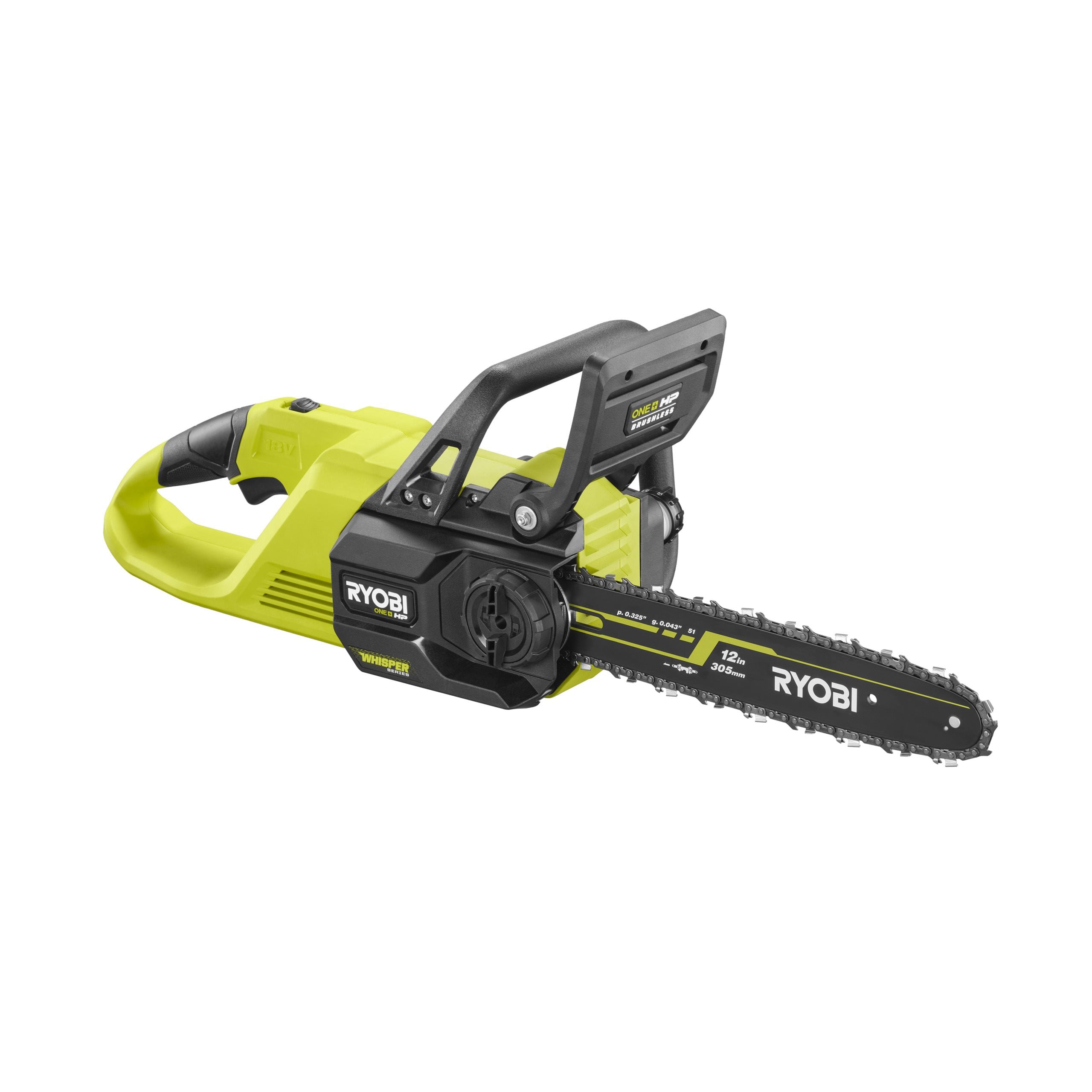 Piła łańcuchowa 30cm akumulatorowa WHISPER™ 18V ONE+™ HP