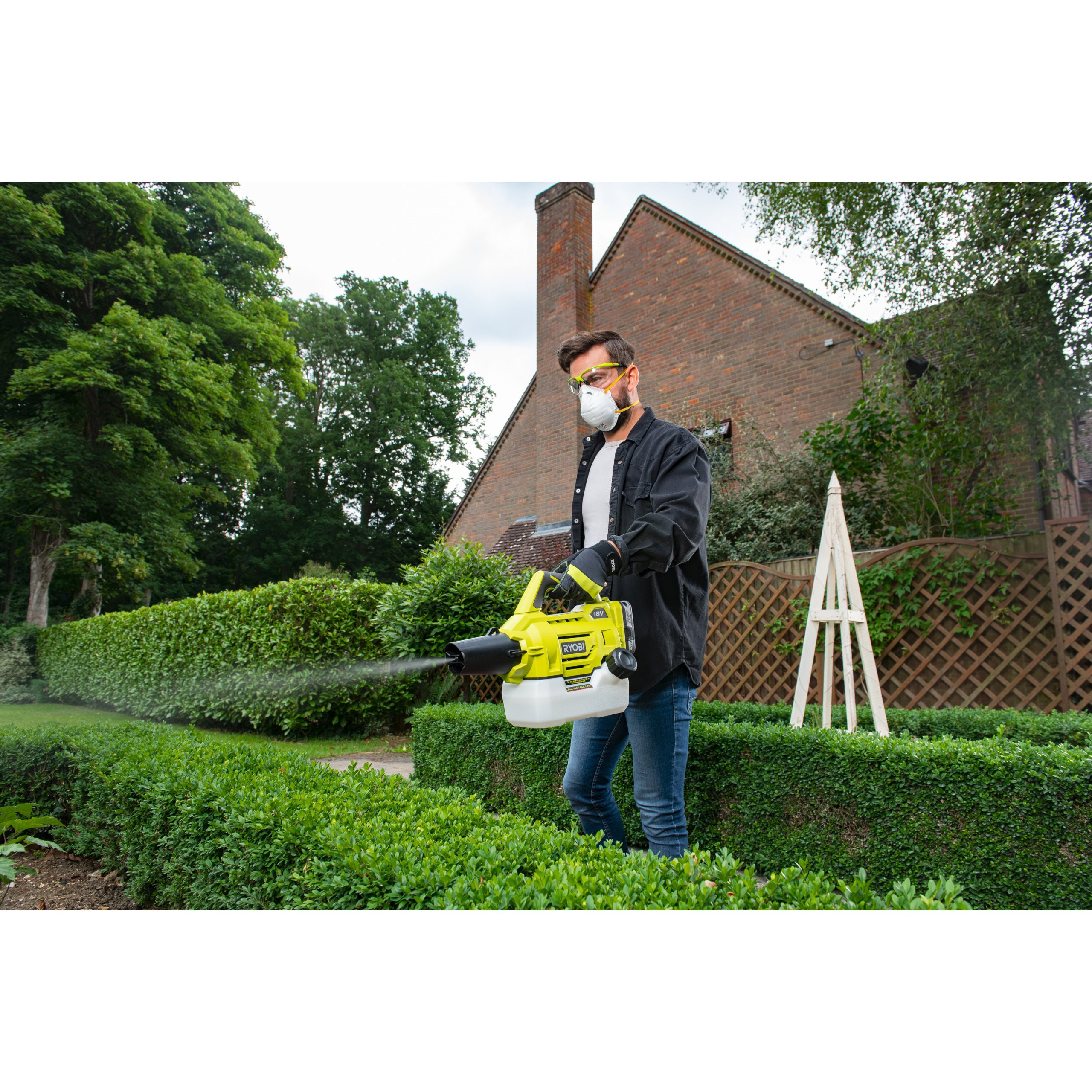 Cordless Fogger Disinfectant Fogger RYOBI 18V ONE RY18FGA 0
