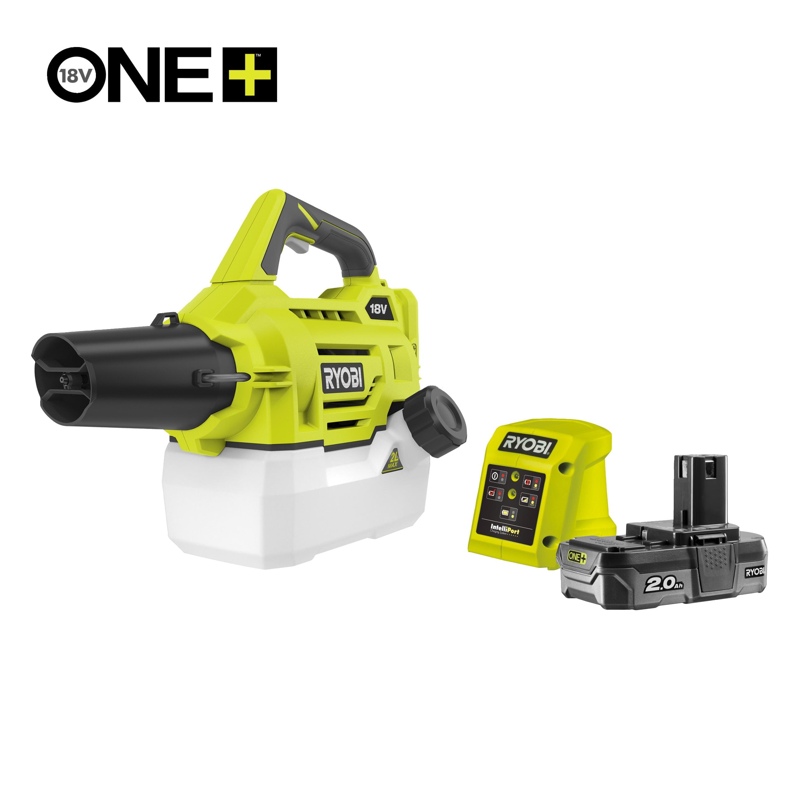 Ryobi Nebulizador 18V ONE+™ (1 x 2,0 Ah) · RY18FGA-120
