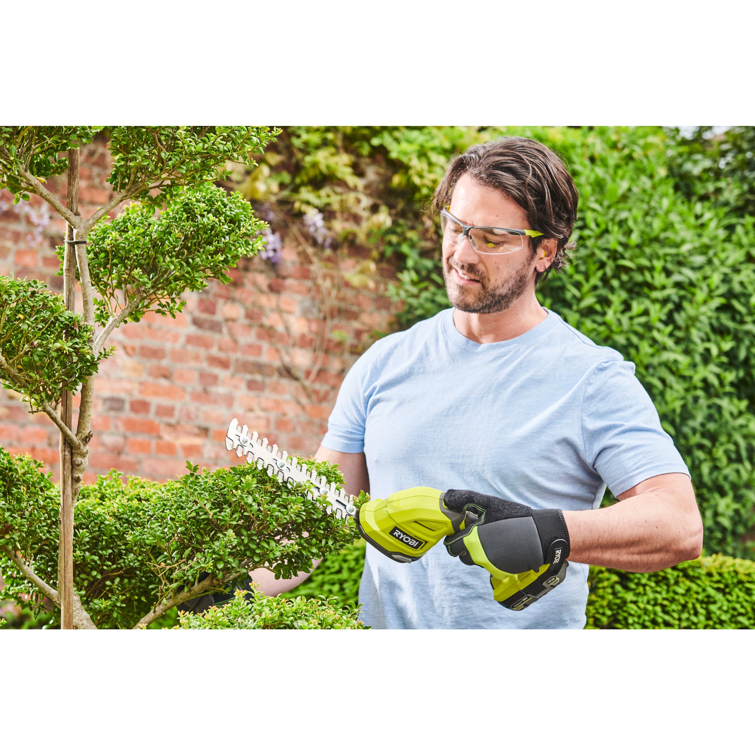ELEKIBRUSH＋ 18V ONE+™ dviejų funkcijų akumuliatorinės žirklės-genėtuvas | Ryobi