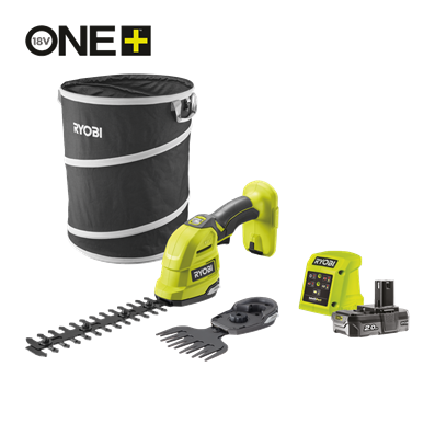Cisaille / Sculpteur de végétaux 18V ONE+™ (1 x 2,0 Ah)
