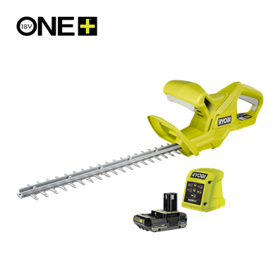 Nożyce do żywopłotu, ostrze 40 cm, akumulatorowe 18V ONE+™, w zestawie z akumulatorem 2.0Ah i ładowarką