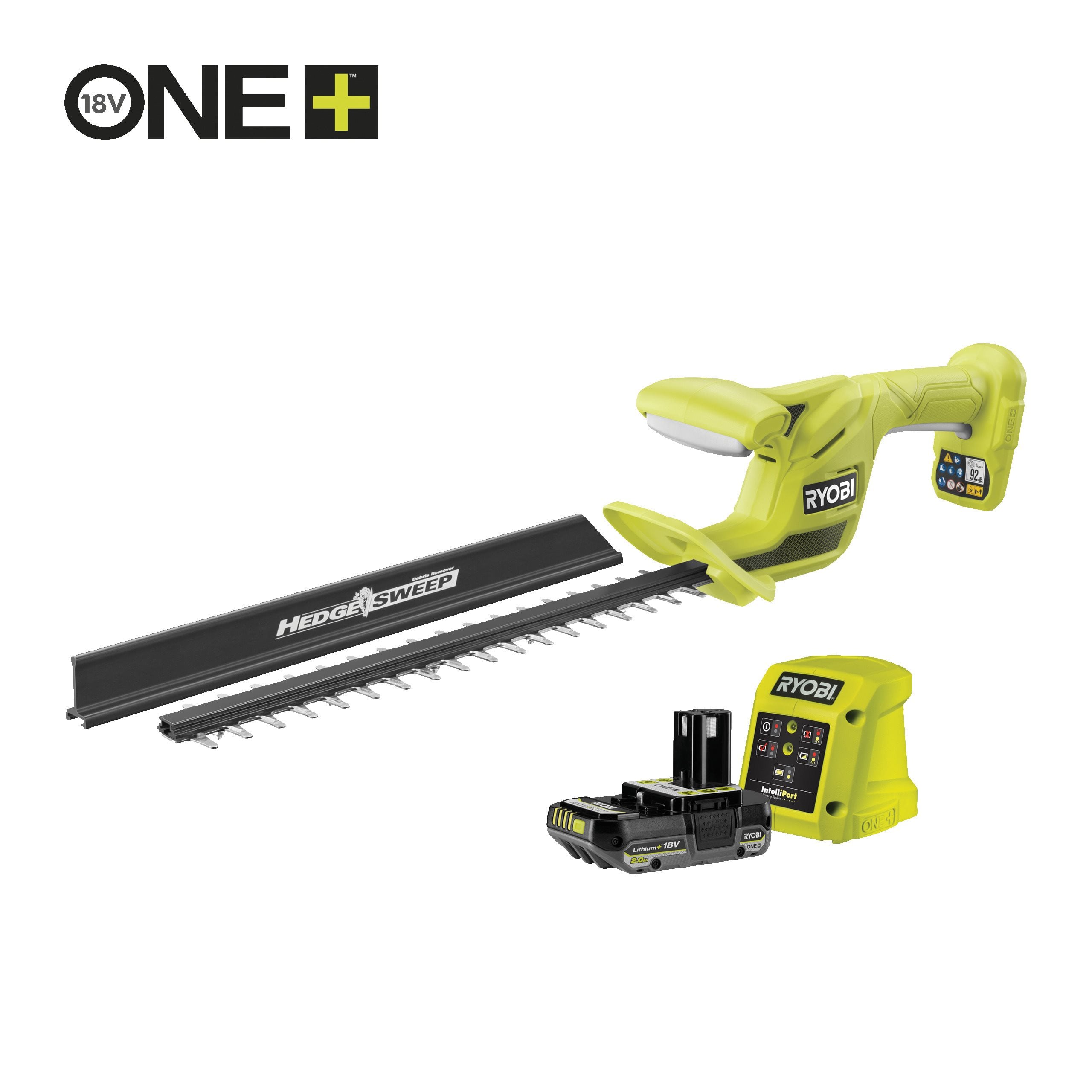 18V ONE+ Cordless 40cm Linear Hedge Trimmer Starter Kit (1 x 2.0Ah)_hero_0