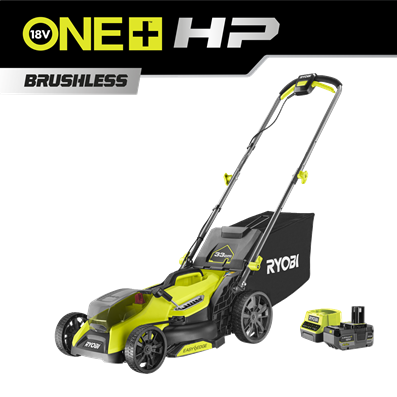 18V ONE+™ HP szénkefe néküli  33cm fűnyíró (1 x 4.0Ah)