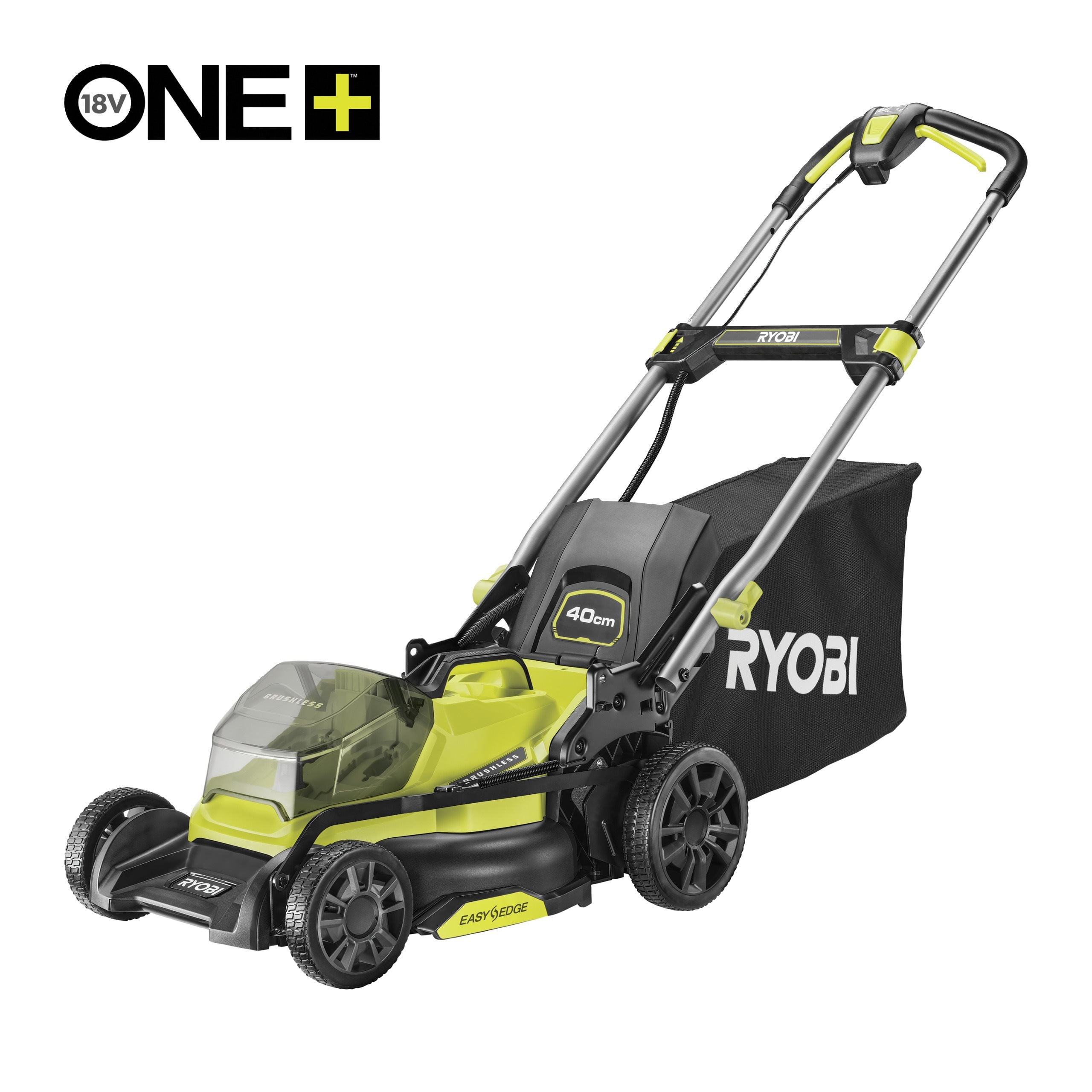 Ryobi RY18LMX40C-0 ONE+ 40cm Brushless Cordless Lawnmower
