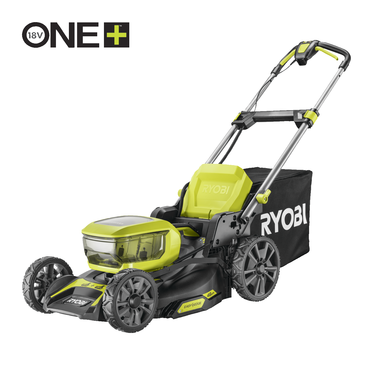 Cordless Brushless HP 46cm Lawnmower RYOBI 18V ONE RY18LMX46A 0