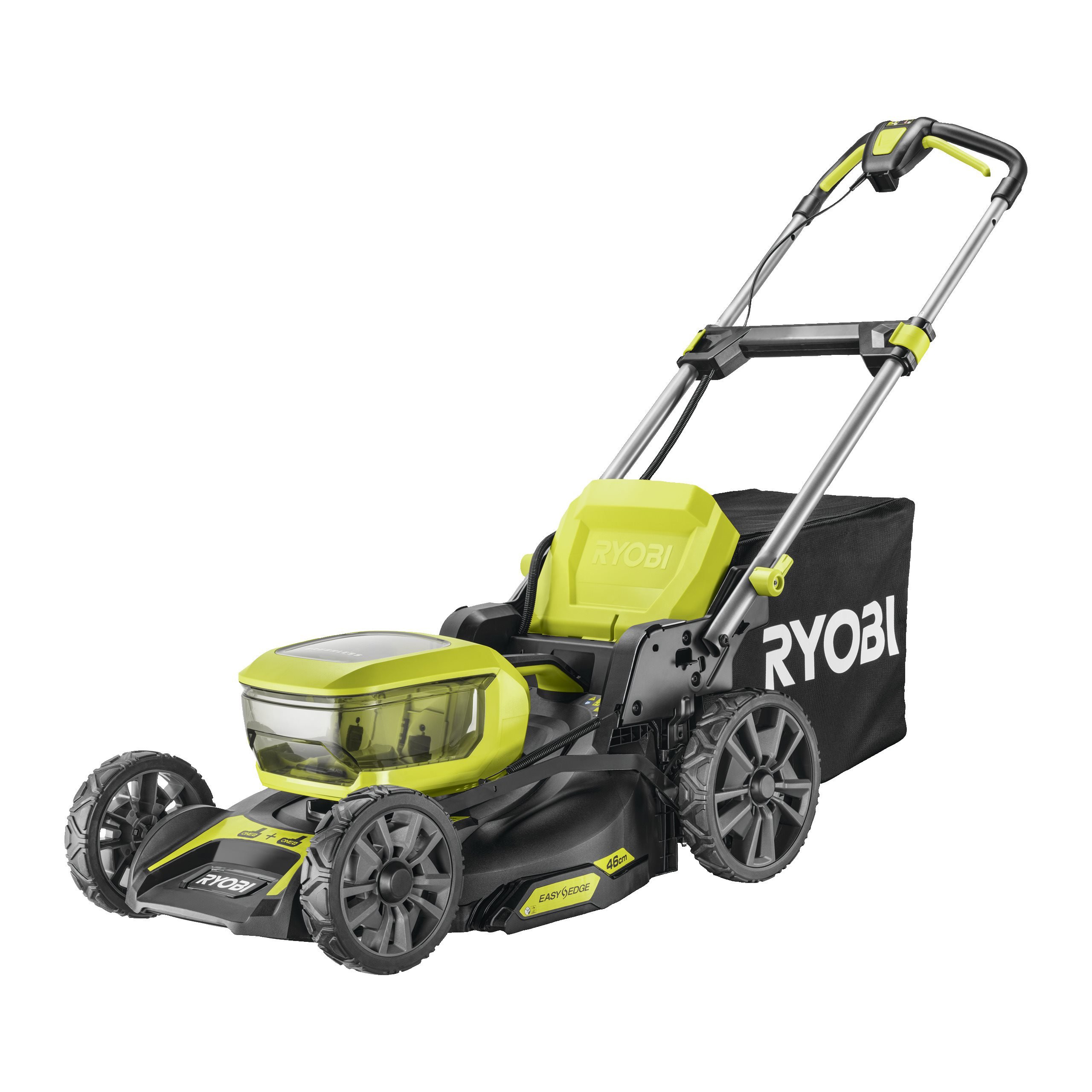 Cordless Brushless 46cm Lawnmower RYOBI 18V ONE+™ RY18LMX46A-0