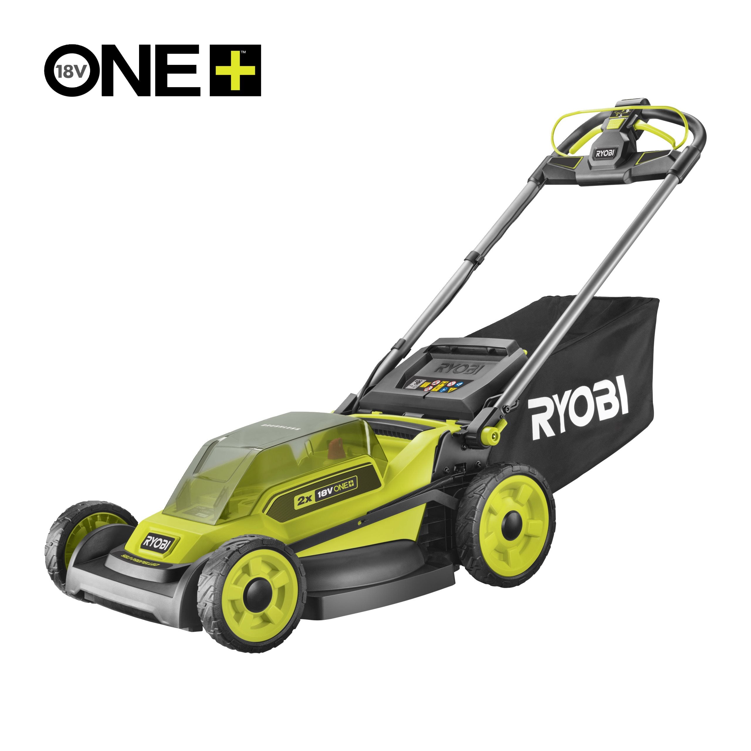 Ryobi RY18LMXSP51A-0 ONE+ 51cm Brushless Self-Propelled Lawnmower