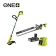 Nożyce do żywopłotu 55cm i podkaszarka 30cm 18V ONE+™ w zestawie z akumulatorem 2.0Ah i ładowarką _hero_0