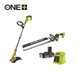 Nożyce do żywopłotu 55cm i podkaszarka 30cm 18V ONE+™ w zestawie z akumulatorem 2.0Ah i ładowarką 
