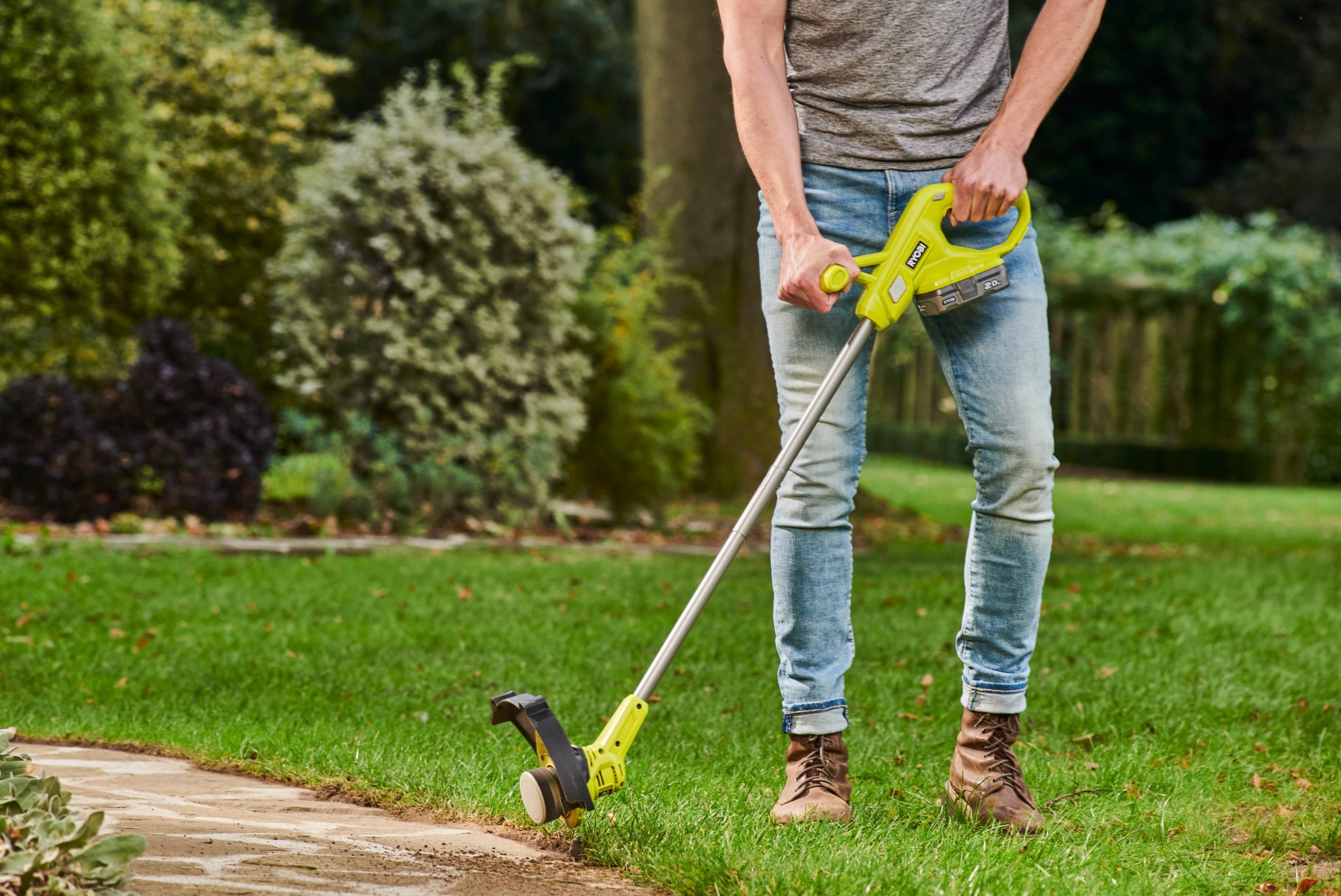 Line Trimmer Ryobi 18v Whipper Snipper Bunnings Ryobi Cordless