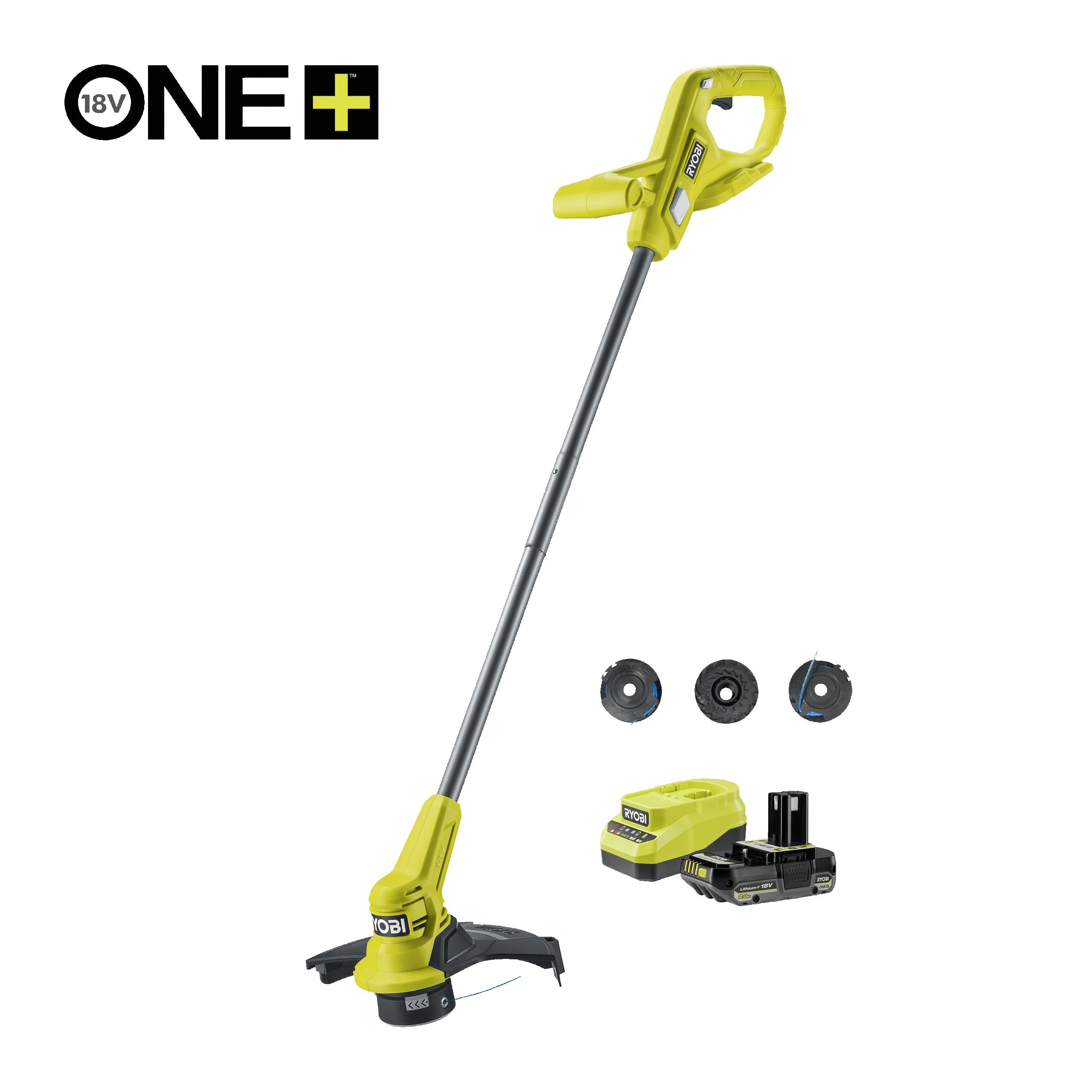18V ONE+™ Cordless 23cm Grass Trimmer Starter Kit (1 x 2.0Ah)_hero_0