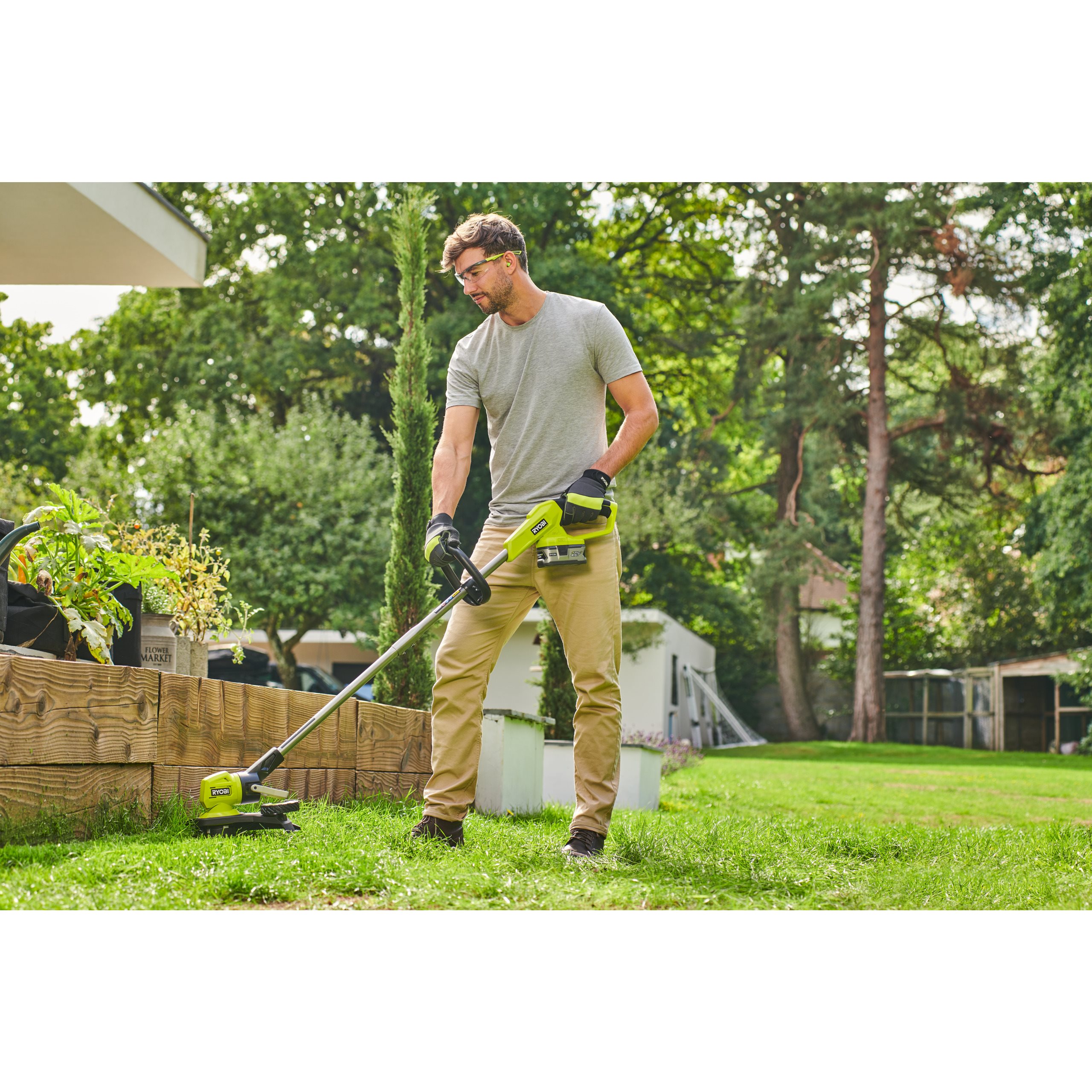 Graestrimmer 30 cm EasyEdge 18V ONE RYOBI RY18LT33A 0