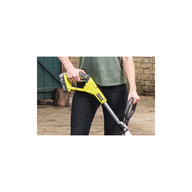 Patio Cleaner with Scrubbing Brush Cordless Ryobi RY18PCB120