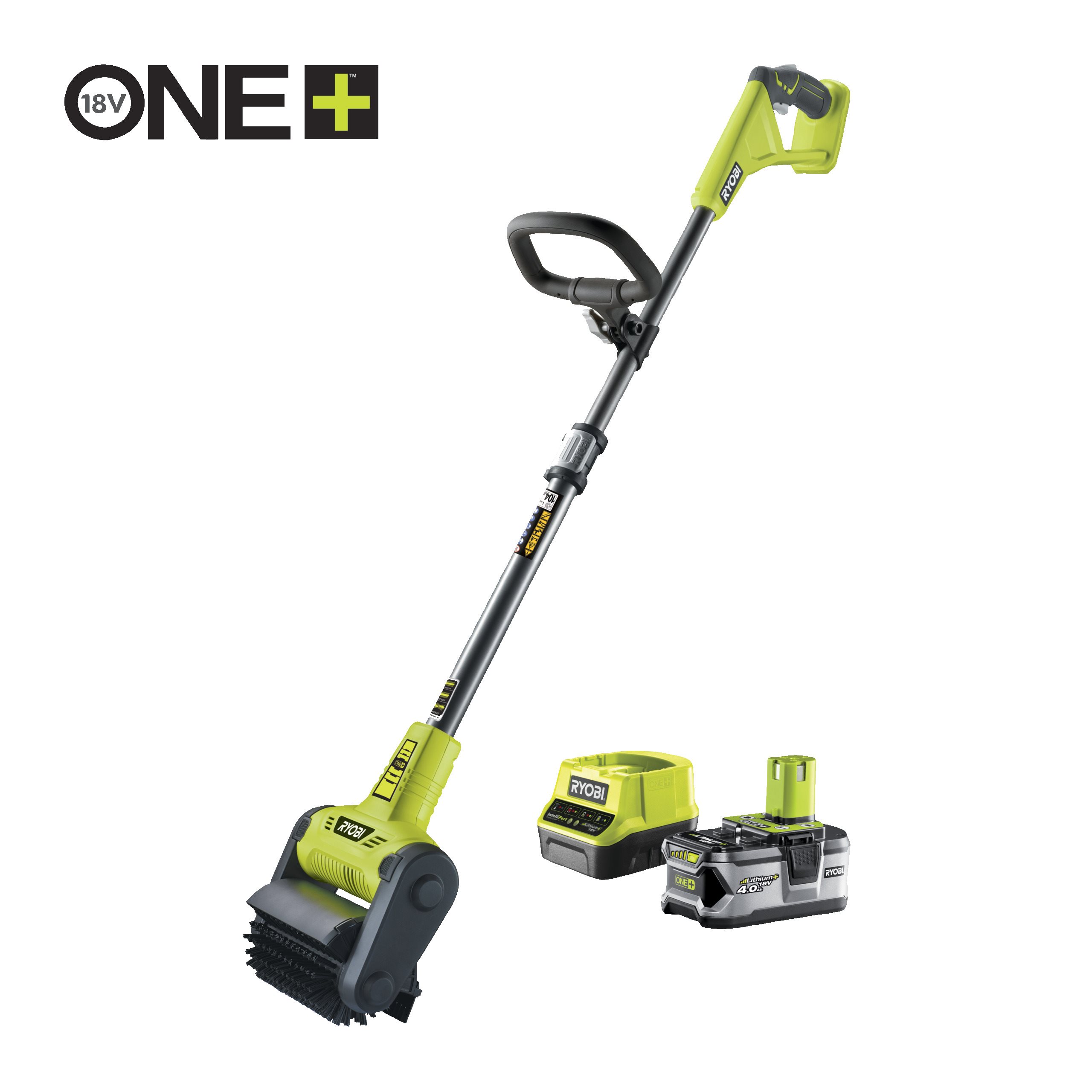 Limpiador de suelos con cepillo de limpieza 18V ONE+™ (1x4.0Ah)
