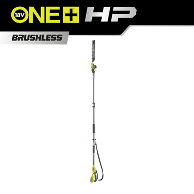 Teleskopowe nożyce do żywopłotu RYOBI EZ REACH™, ostrze 45 cm, akumulatorowe 18V ONE+™ HP