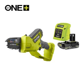 RY18PSX10A-120 - Piła 10cm bezszczotkowa 18V ONE+™ HP w zestawie z akumulatorem 2.0Ah i ładowarką 