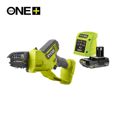 Piła 10cm bezszczotkowa 18V ONE+™ HP w zestawie z akumulatorem 2.0Ah i ładowarką 