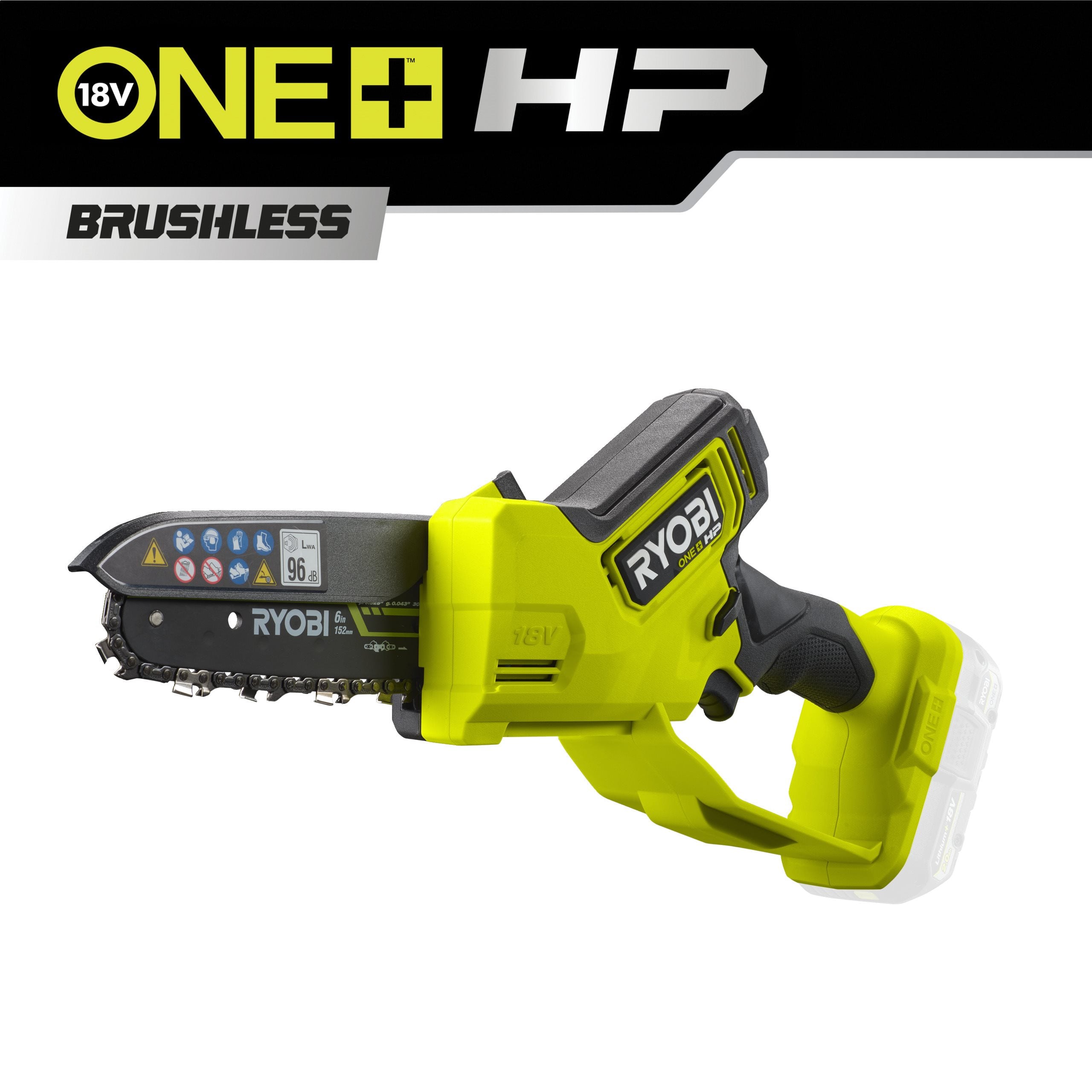 Ryobi Piła 15cm bezszczotkowa 18V ONE+™ HP RY18PSX15A-0