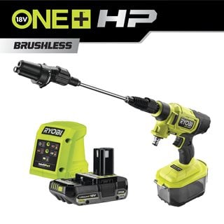 RY18PWX41A-125 - ONE+ 18V HP Brushless Accu Power Washer (incl. 1x 2.5Ah accu en lader)