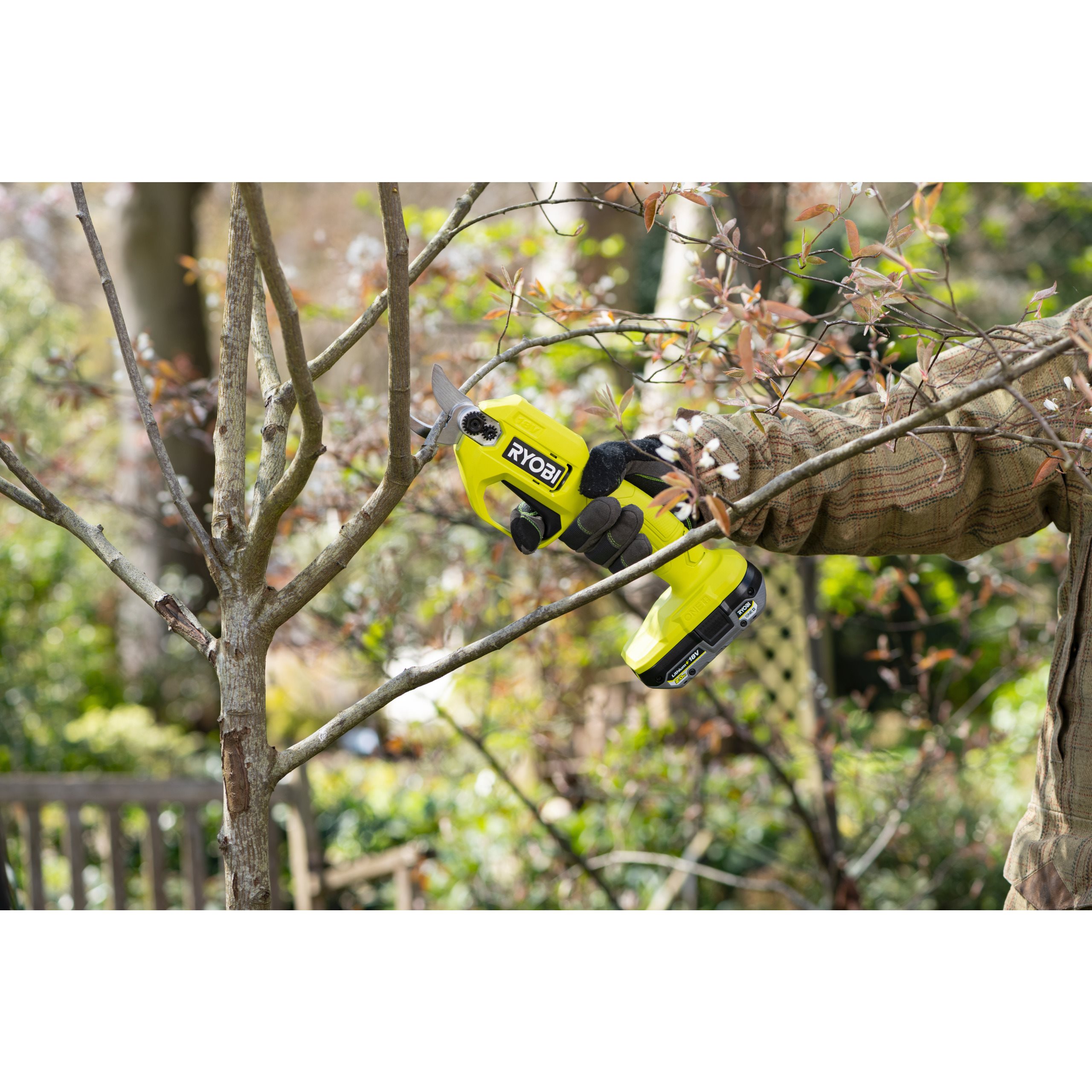 Ryobi cordless pruning discount shears