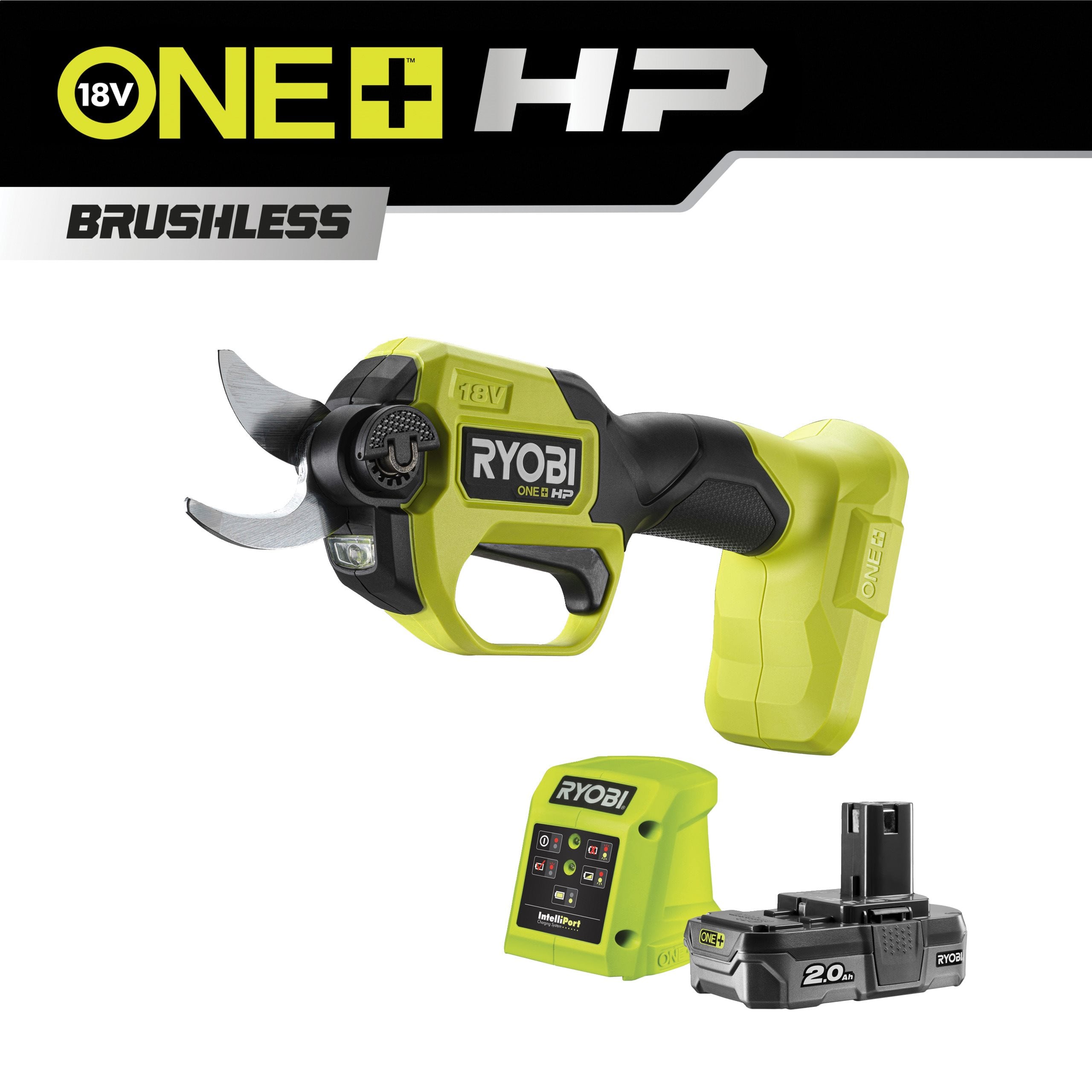 Sécateur Brushless 18V ONE+ HP 1 x 2 0 Ah RY18SCXA 120 - vue 3