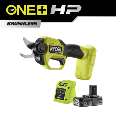 Sekator bezszczotkowy 18V ONE+™ HP w zestawie z akumulatorem 2.0Ah i ładowarką 1.5A