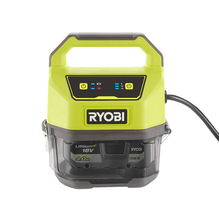 Pompe à eau sur batterie rechargeable Ryobi, pompe à eau électrique ONE+™
