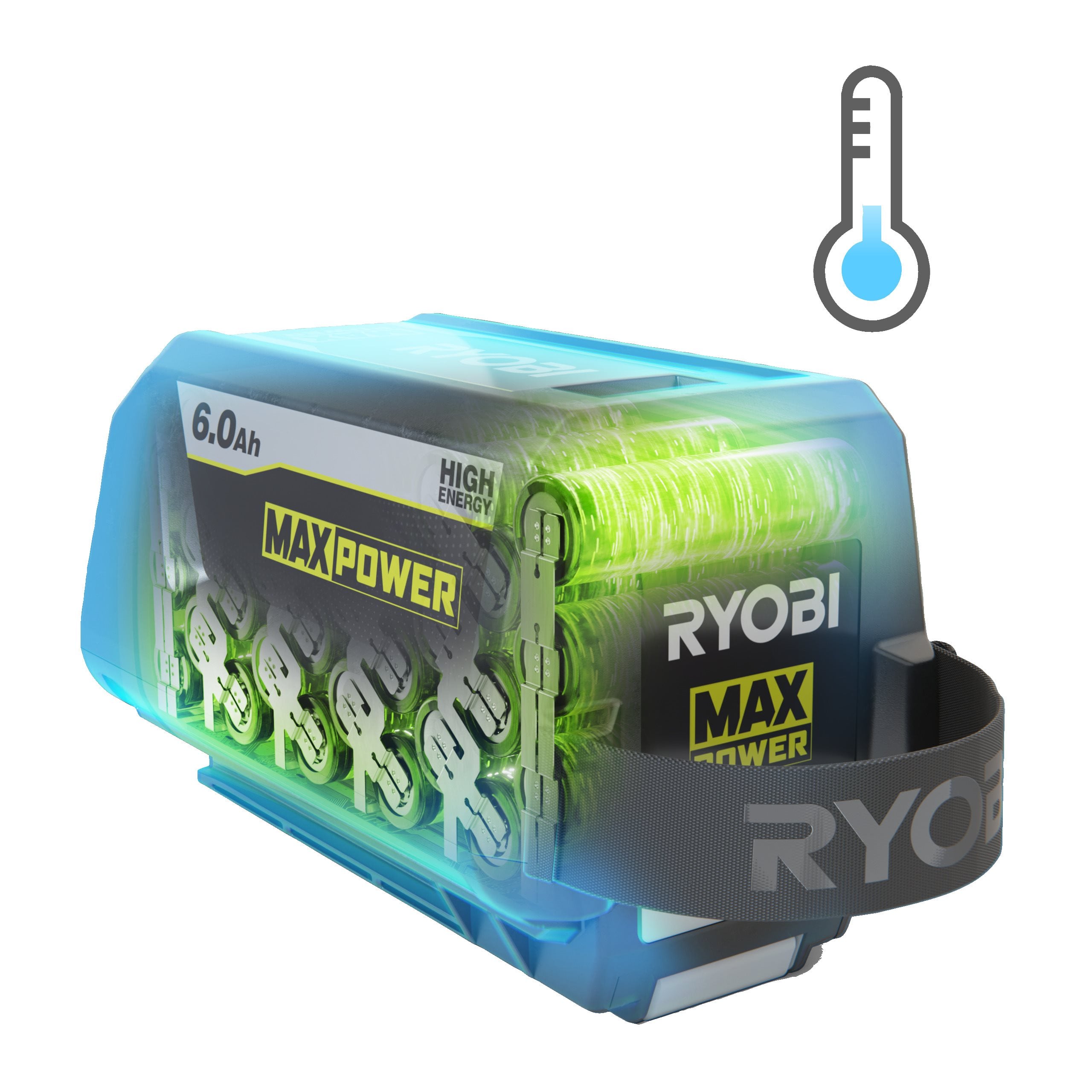 Lítiová batéria RYOBI RY36B40B MAX POWER 36V Lítiová batéria RYOBI RY36B40B MAX POWER 36V