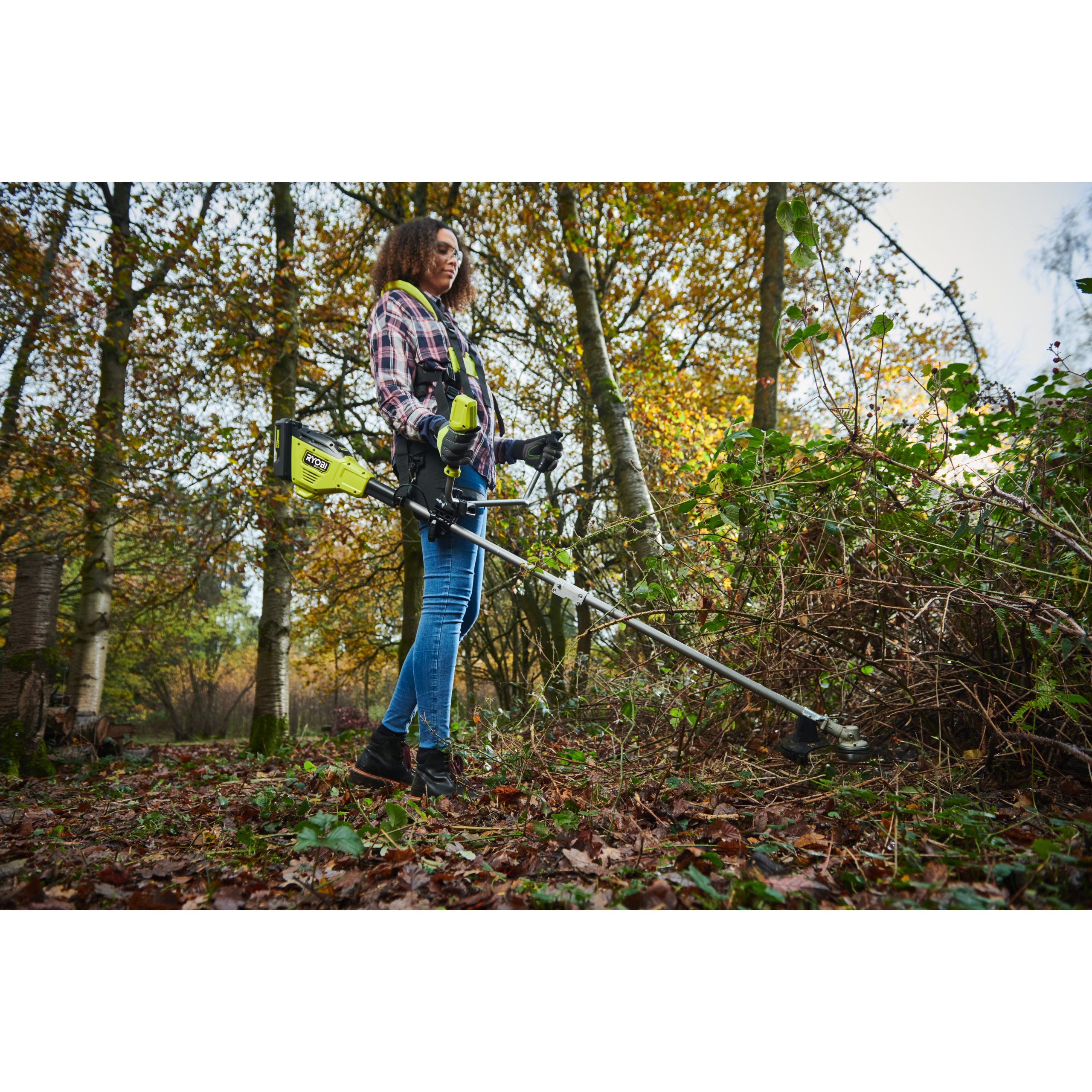 Desbrozadora potente 30 cm | RYOBI