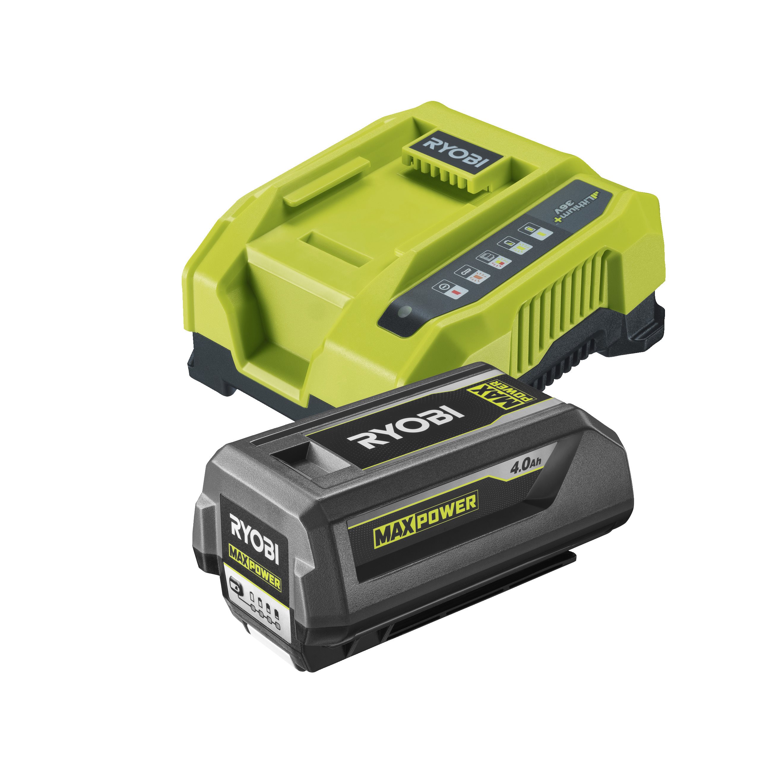 36V MAX POWER Battery & Charger Kits