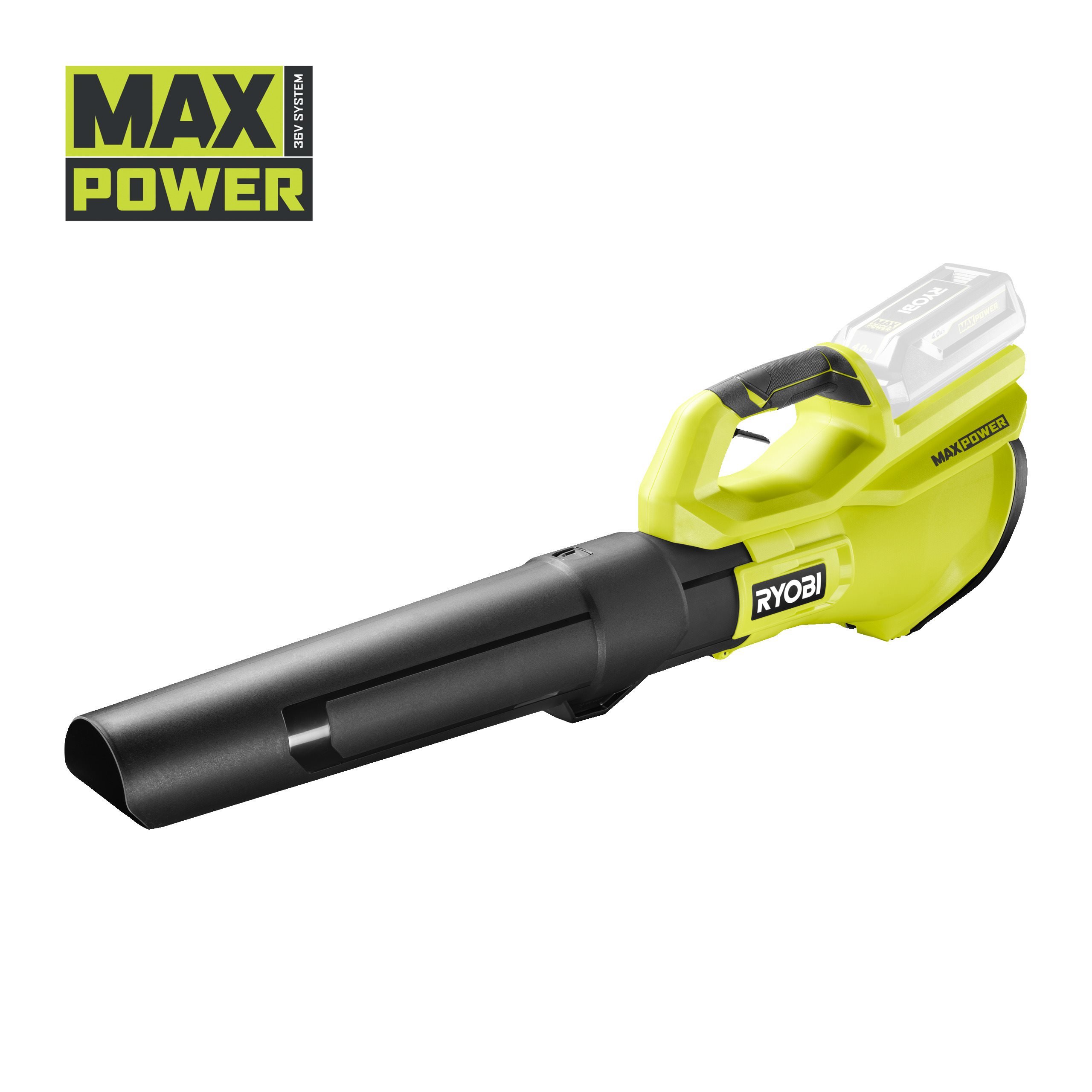 36V MAX POWER Cordless Leaf Blower (Bare Tool) RYOBI RY36BLB-0