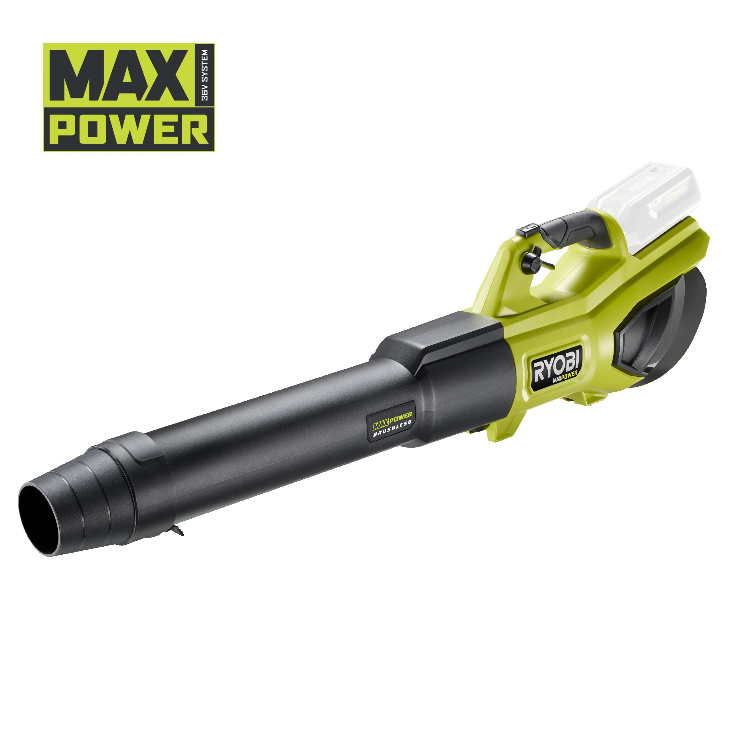 Ryobi Dmuchawa bezszczotkowa WHISPER™ MAX POWER 36V RY36BLXB-0