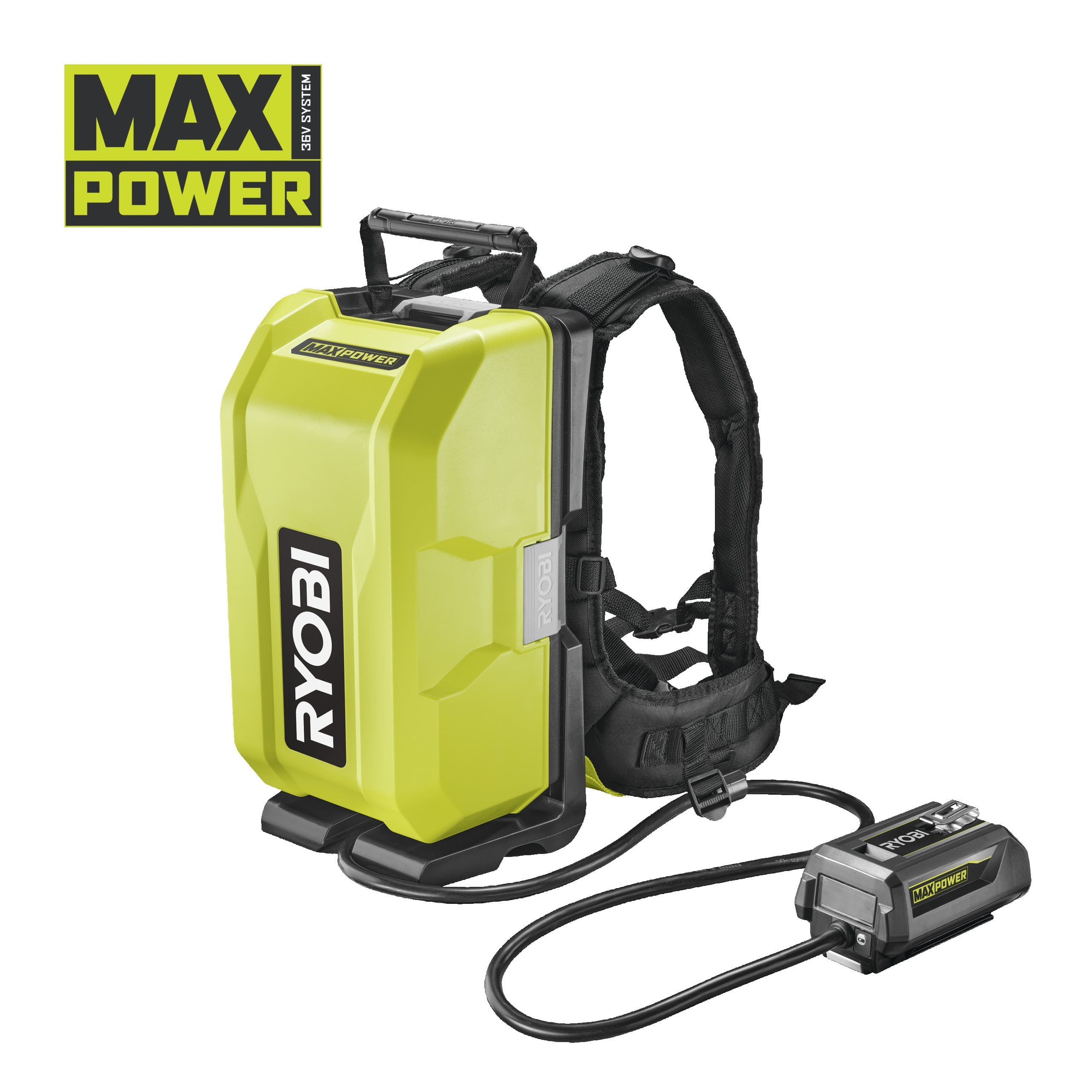 SUPPORT DORSAL / CHARGEUR POUR BATTERIE 36V MAX POWER 6 0 AH - vue 2