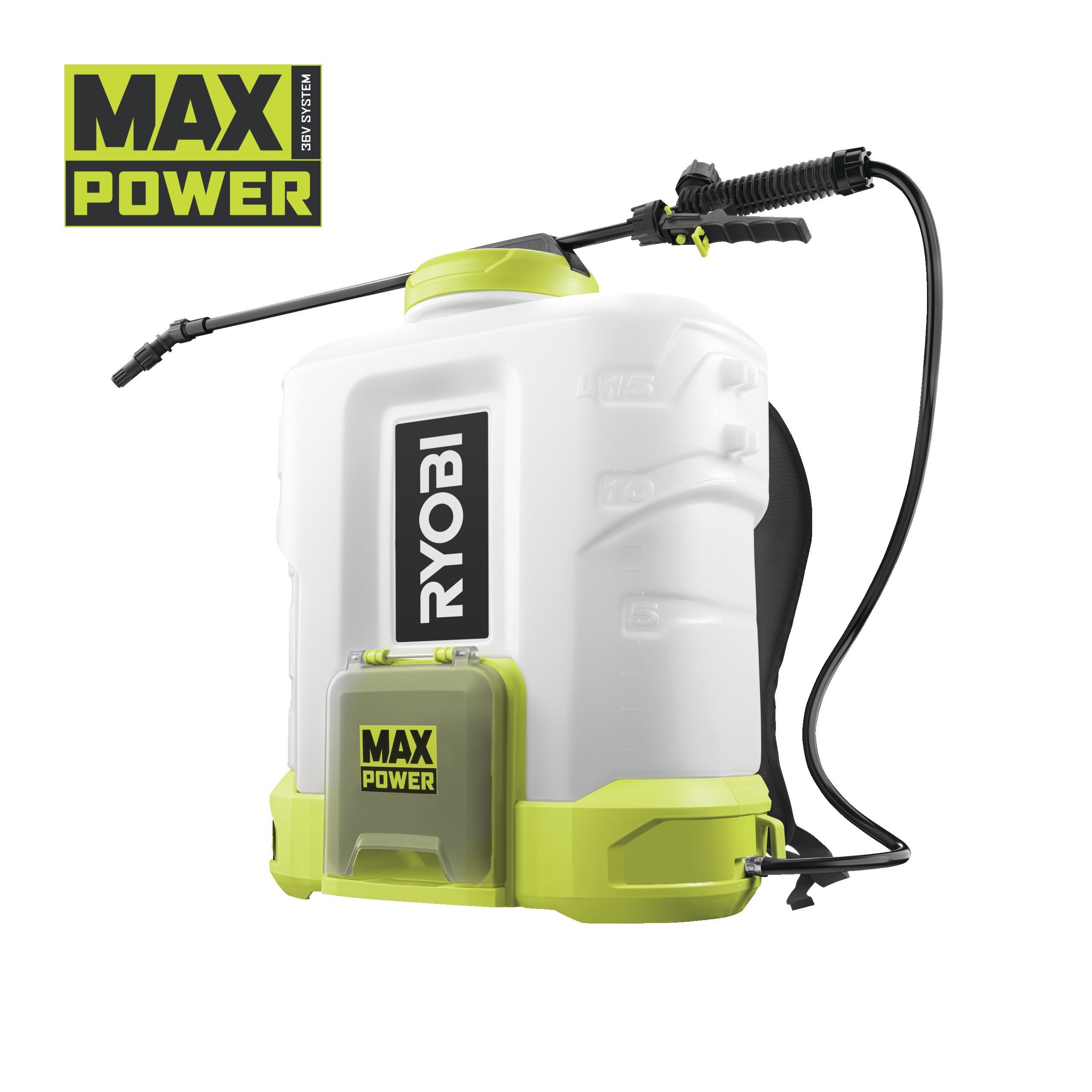 Ryobi Opryskiwacz plecakowy akumulatorowy 36V MAX POWER RY36BPSA-0