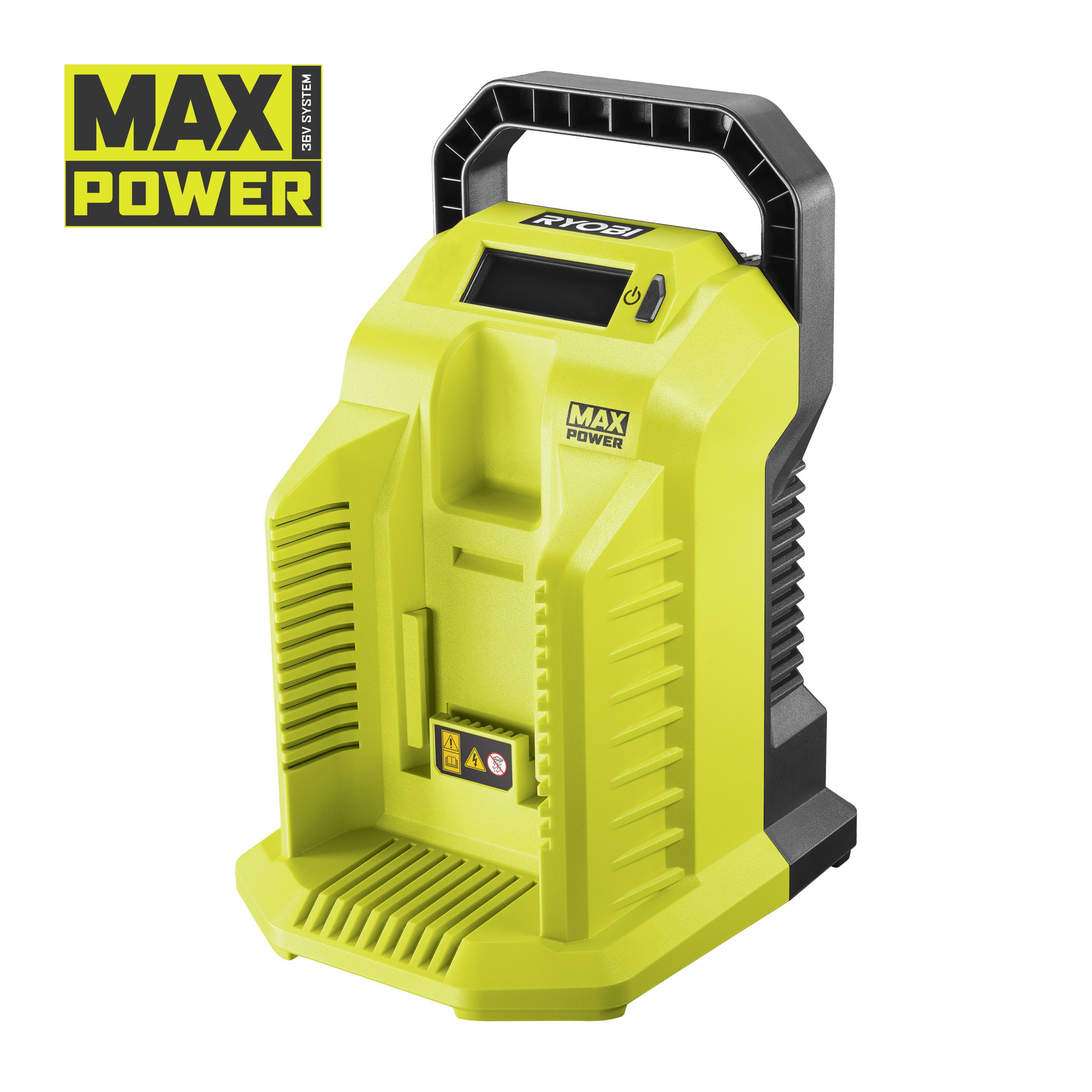 Chargeur RYOBI RY36C10A 0 36V 10Ah Écran LCD - vue 3