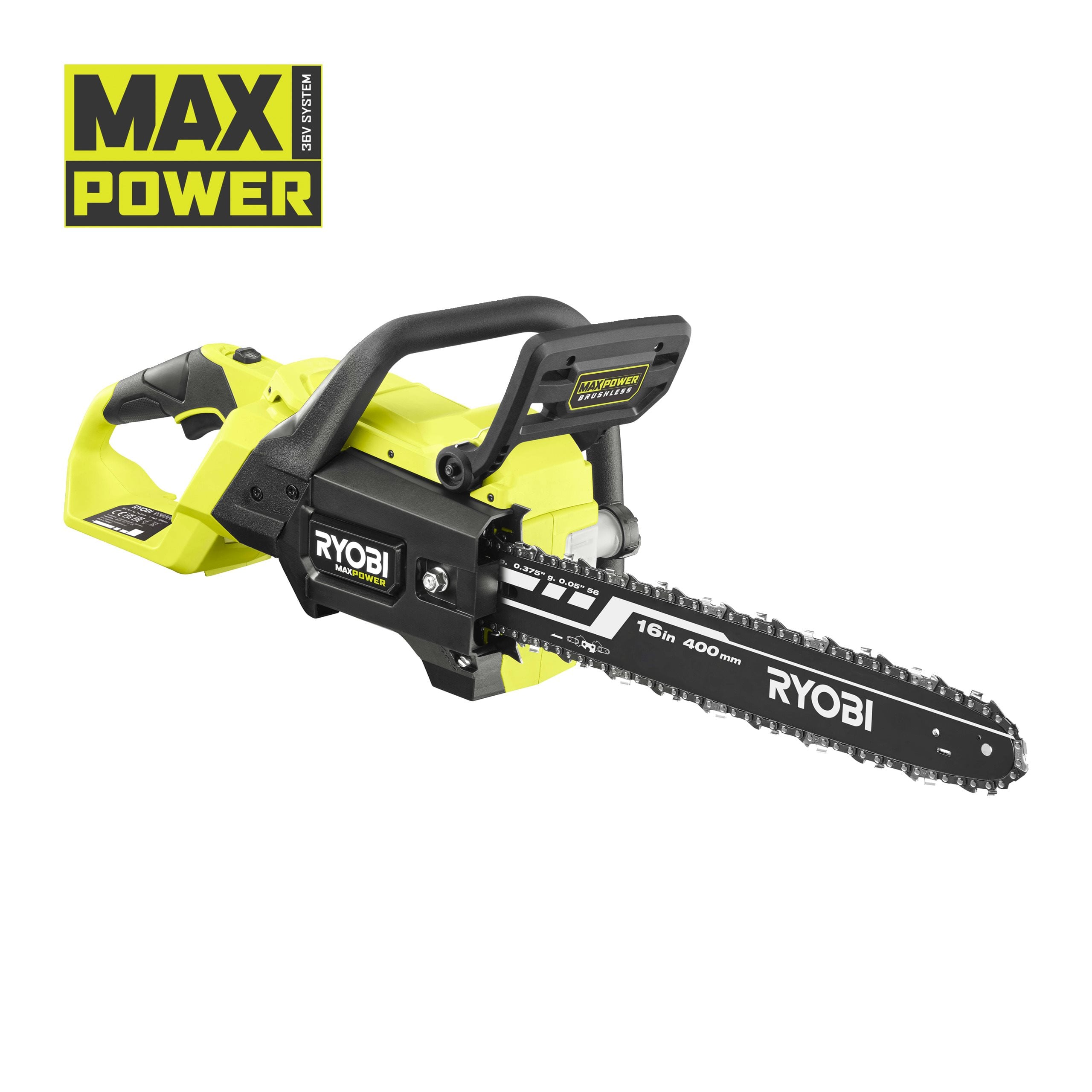 Ryobi Piła łańcuchowa 40 cm bezszczotkowa 36V MAX POWER RY36CSX40C-0