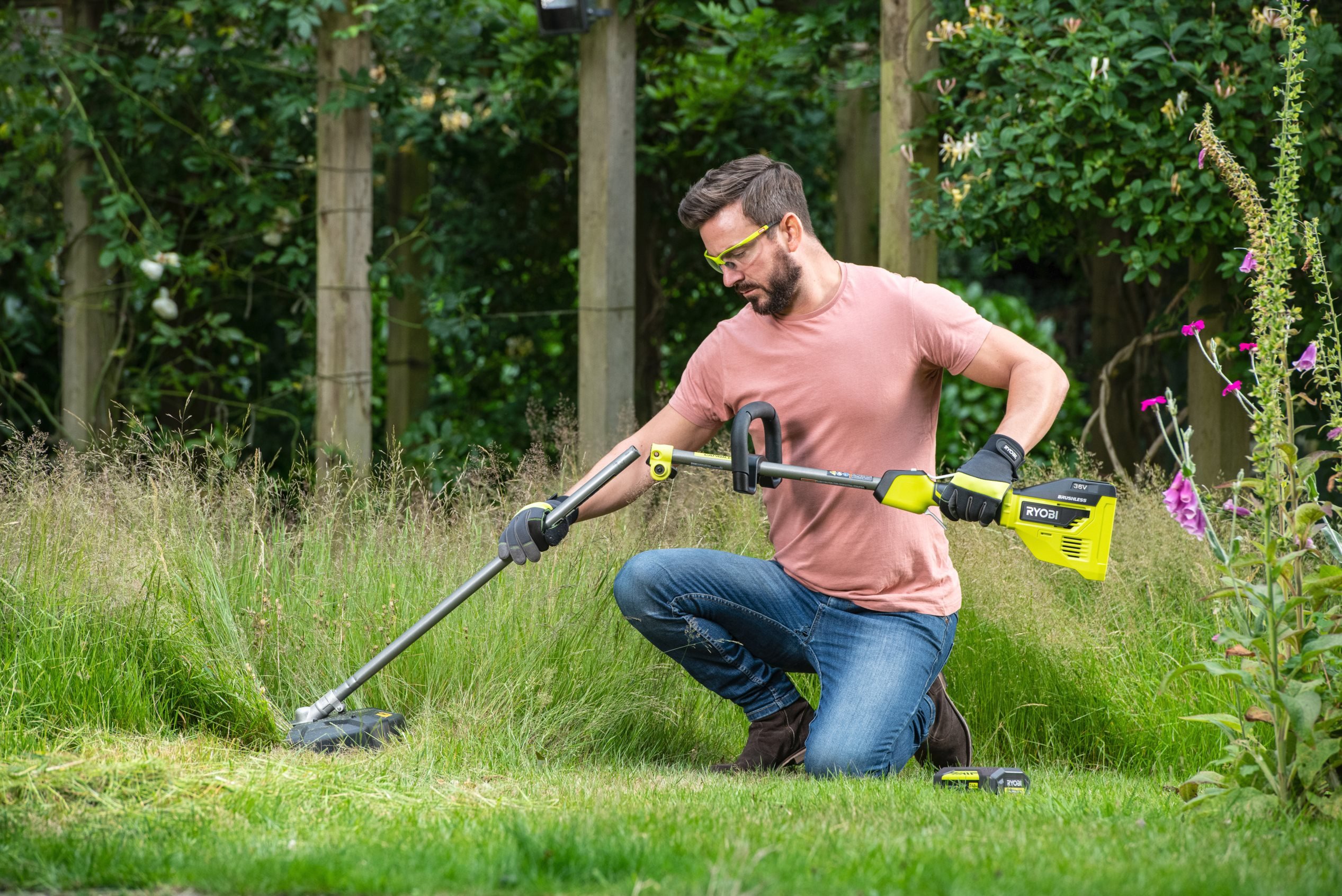 36V 28-33cm Cordless Brushless Grass Trimmer Grass Trimmer