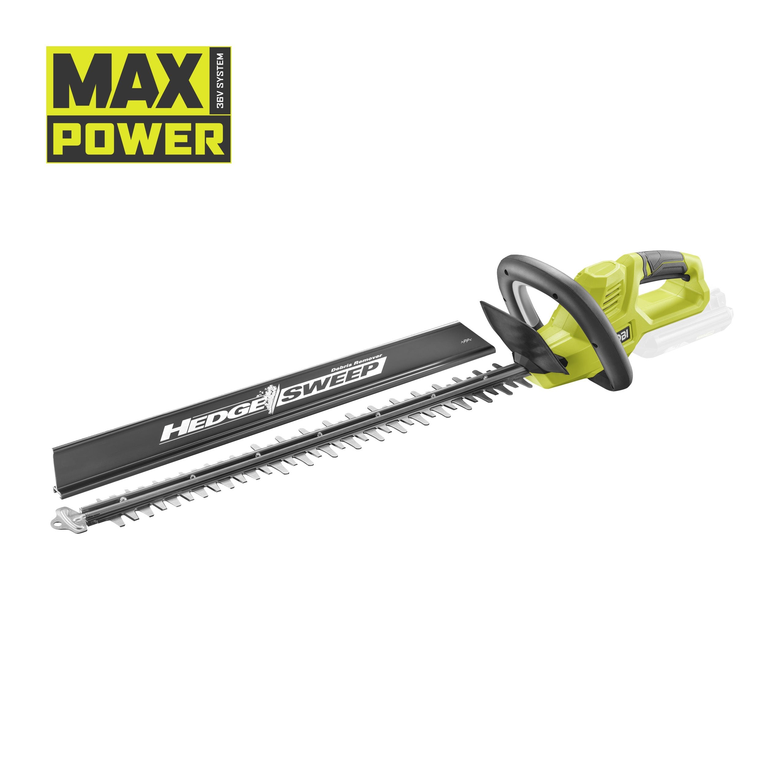 Taille haies RYOBI 36 V Lames 60 cm Ecartement 26 mm Fonction scie HedgeSweep™ Vendu sans batterie ni chargeur - vue 3