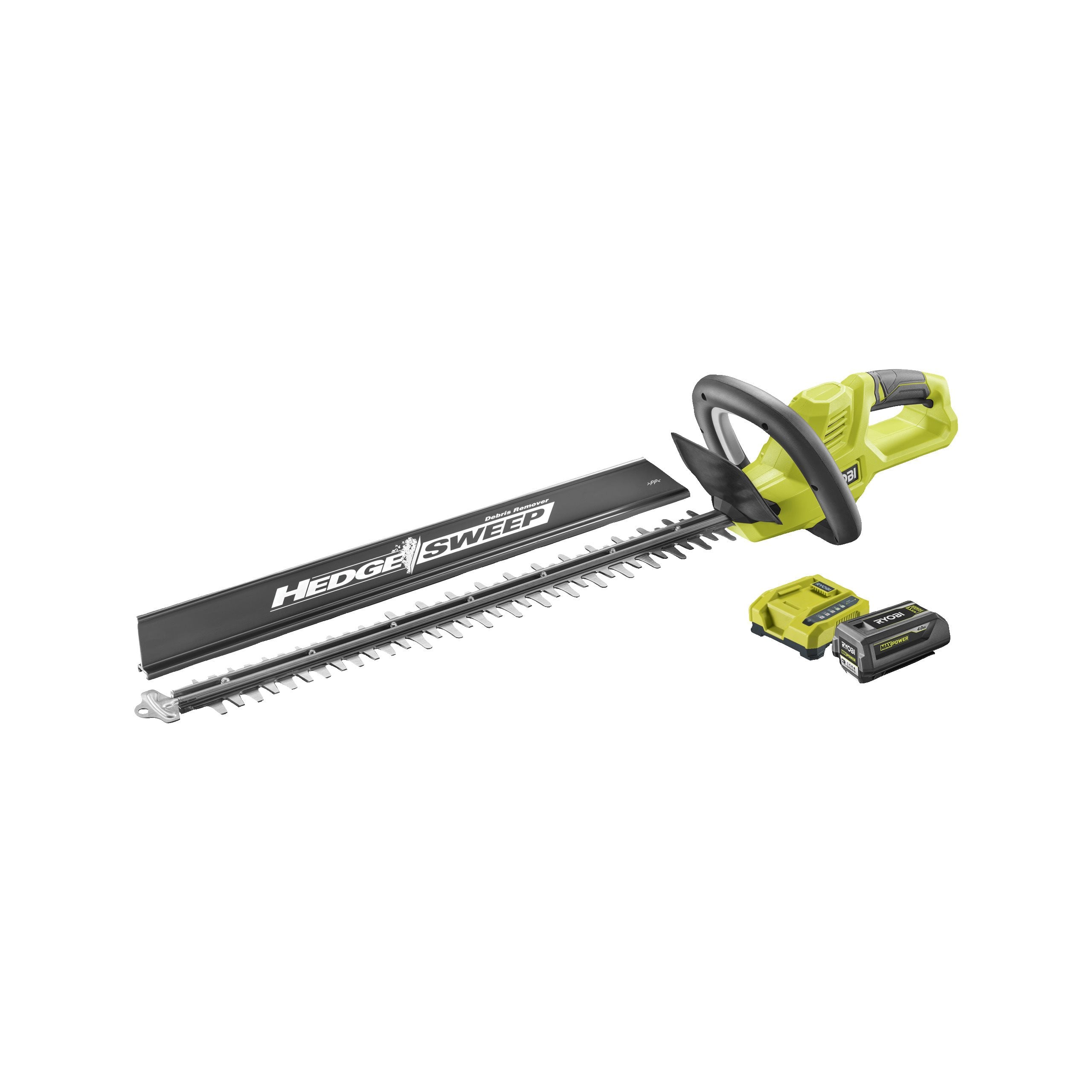 Taille haies RYOBI 36 V Lames 60 cm Ecartement 26 mm 1 batterie lithium+ 36V 4 0 Ah et 1 chargeur rapide 4 - vue 2