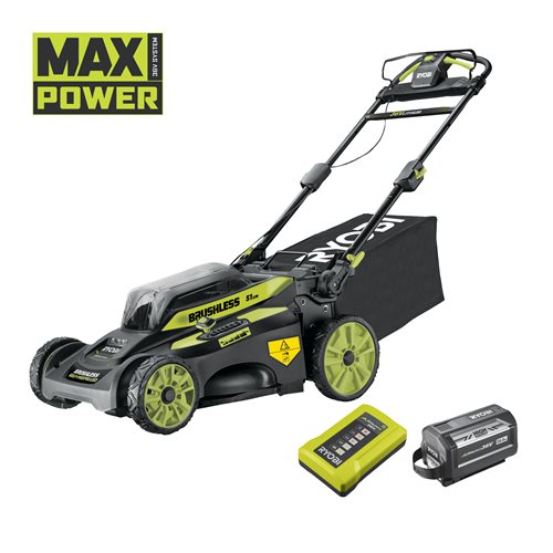 MAX POWER akumulatora bezoglīšu motora 51 cm zālāja pļaujmašīna (1 x 6,0 Ah)_hero