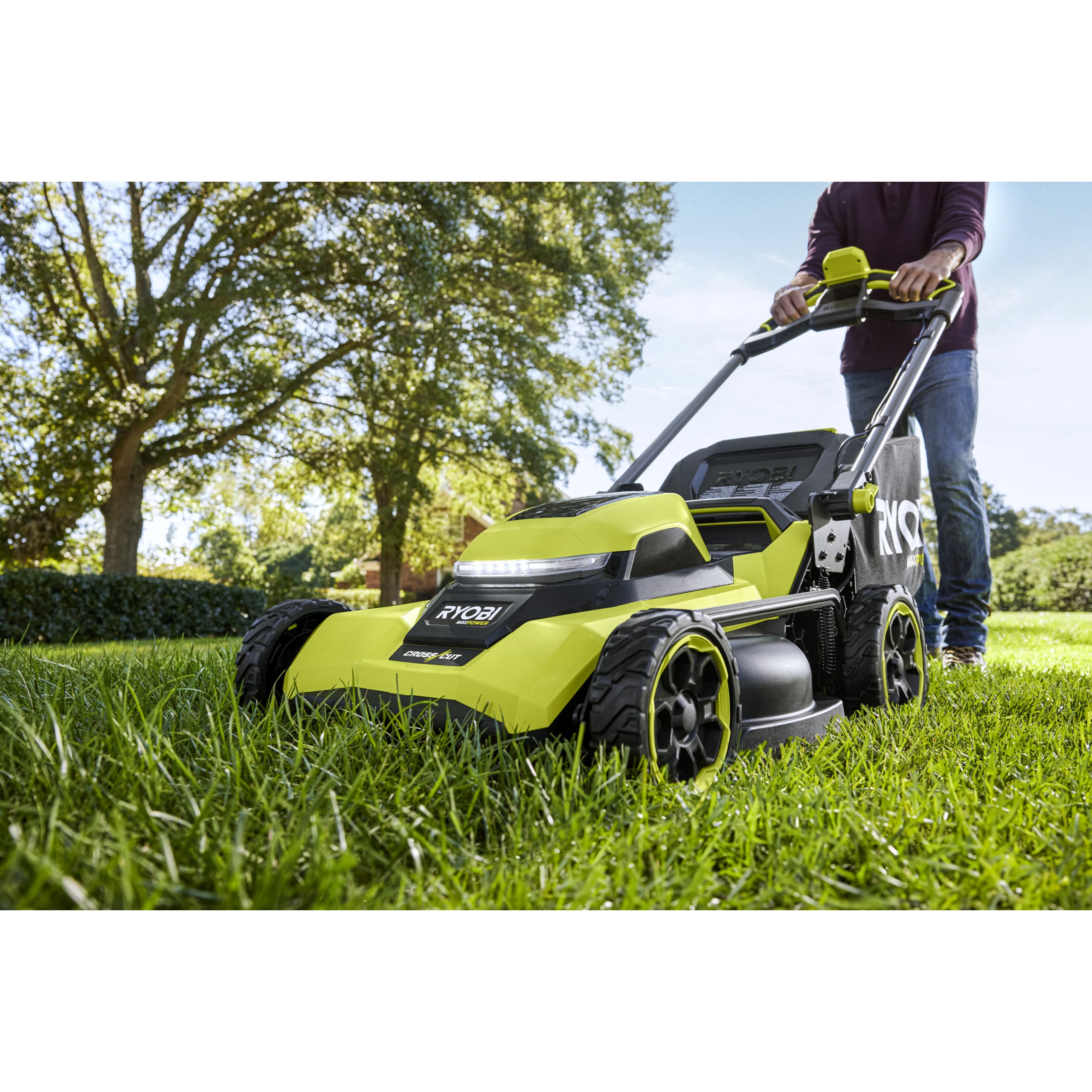 MAX POWER 53 cm savaeigė vejapjovė su bešepetėliniu varikliu (1 x