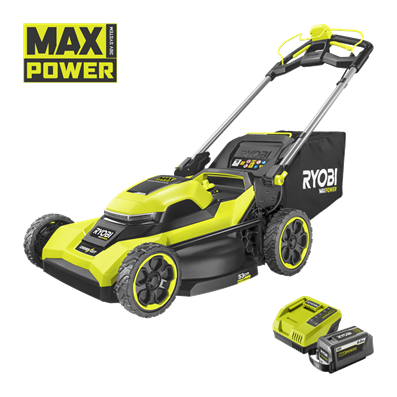 Kosiarka bezszczotkowa MAX POWER 53 cm, z napędem (z akumulatorem 6,0 Ah)