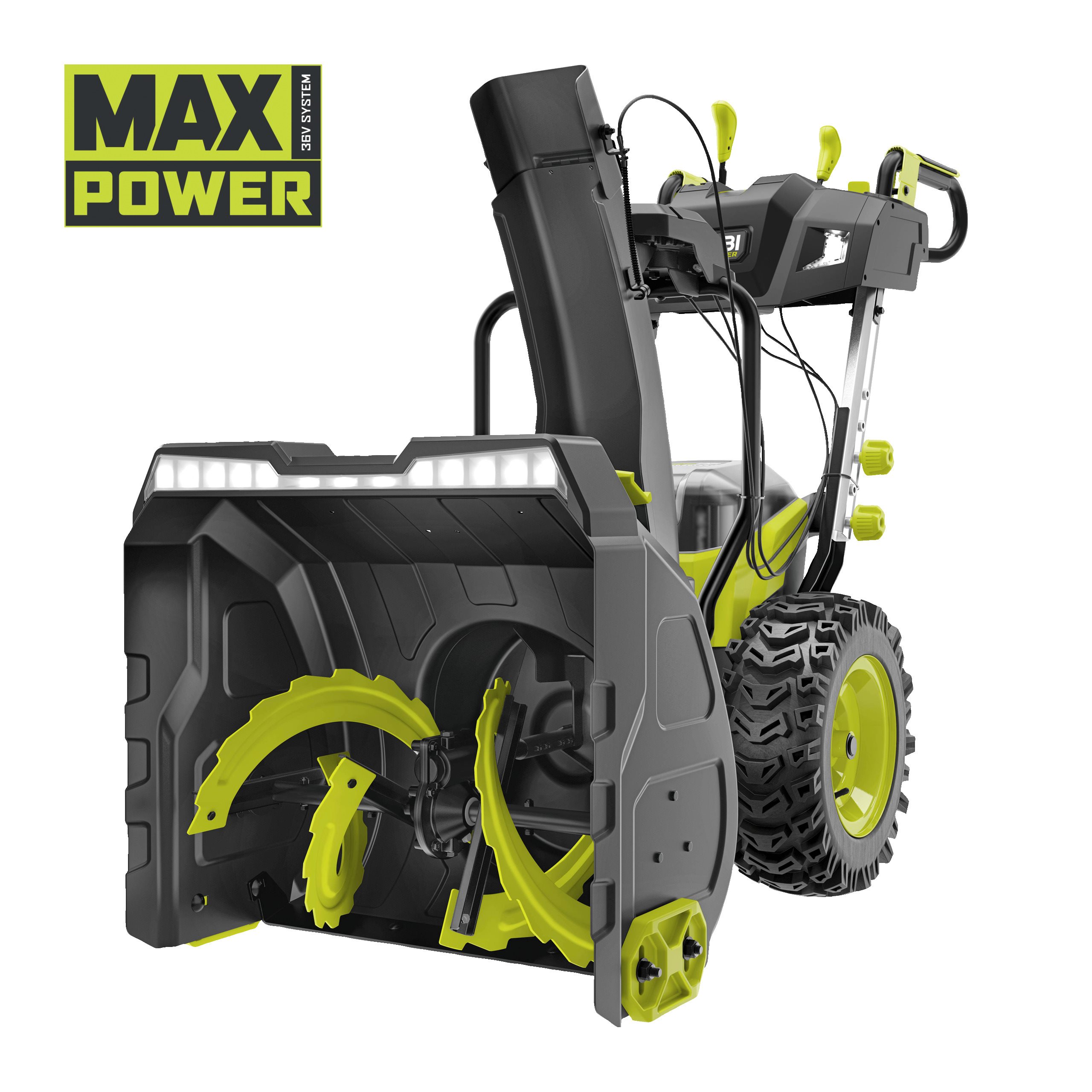 RY36STX61A-260F Freză de zăpadă 36V MAX POWER™, motor fără perii