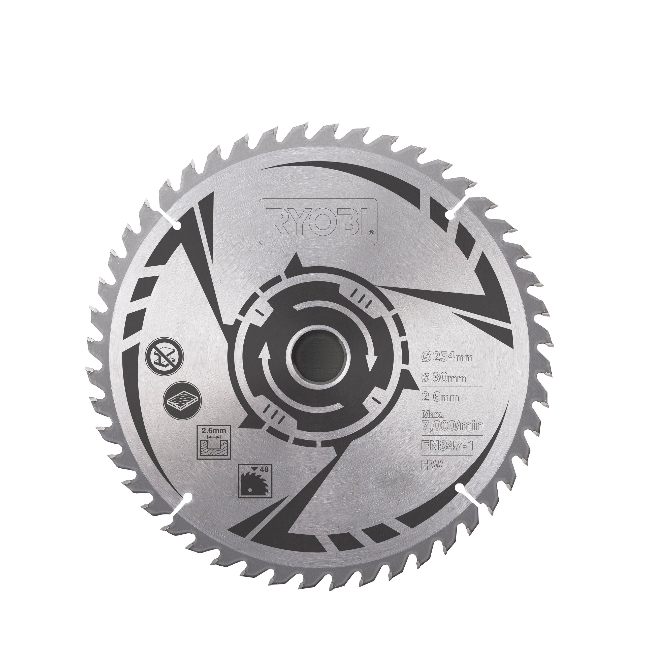 Ryobi Disque de Coupe SB254T48A1 Ø 254 mm - vue 2