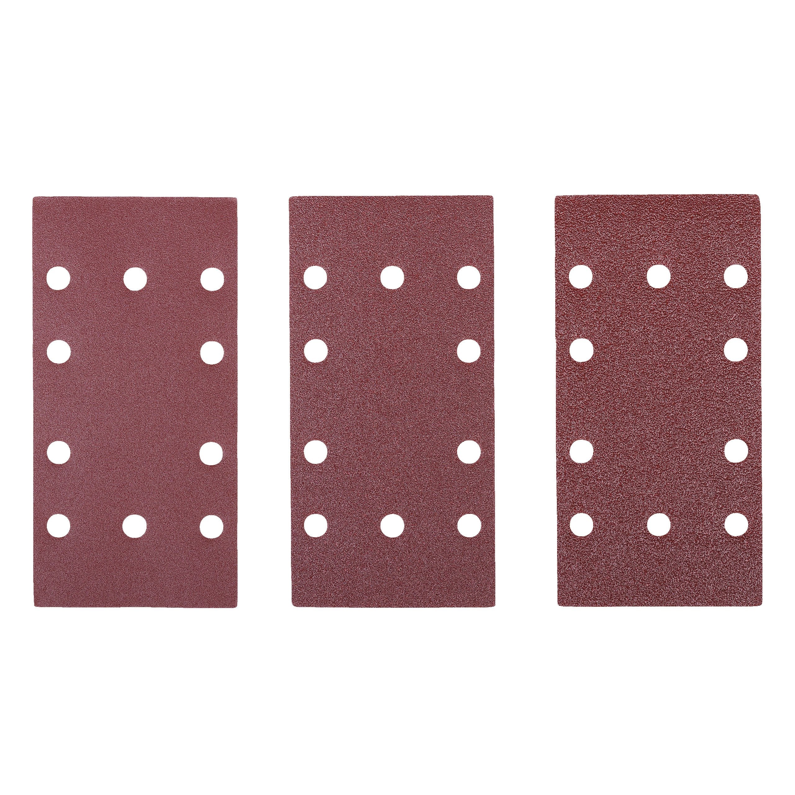 Zestaw papierów ściernych 1/3 (10szt)